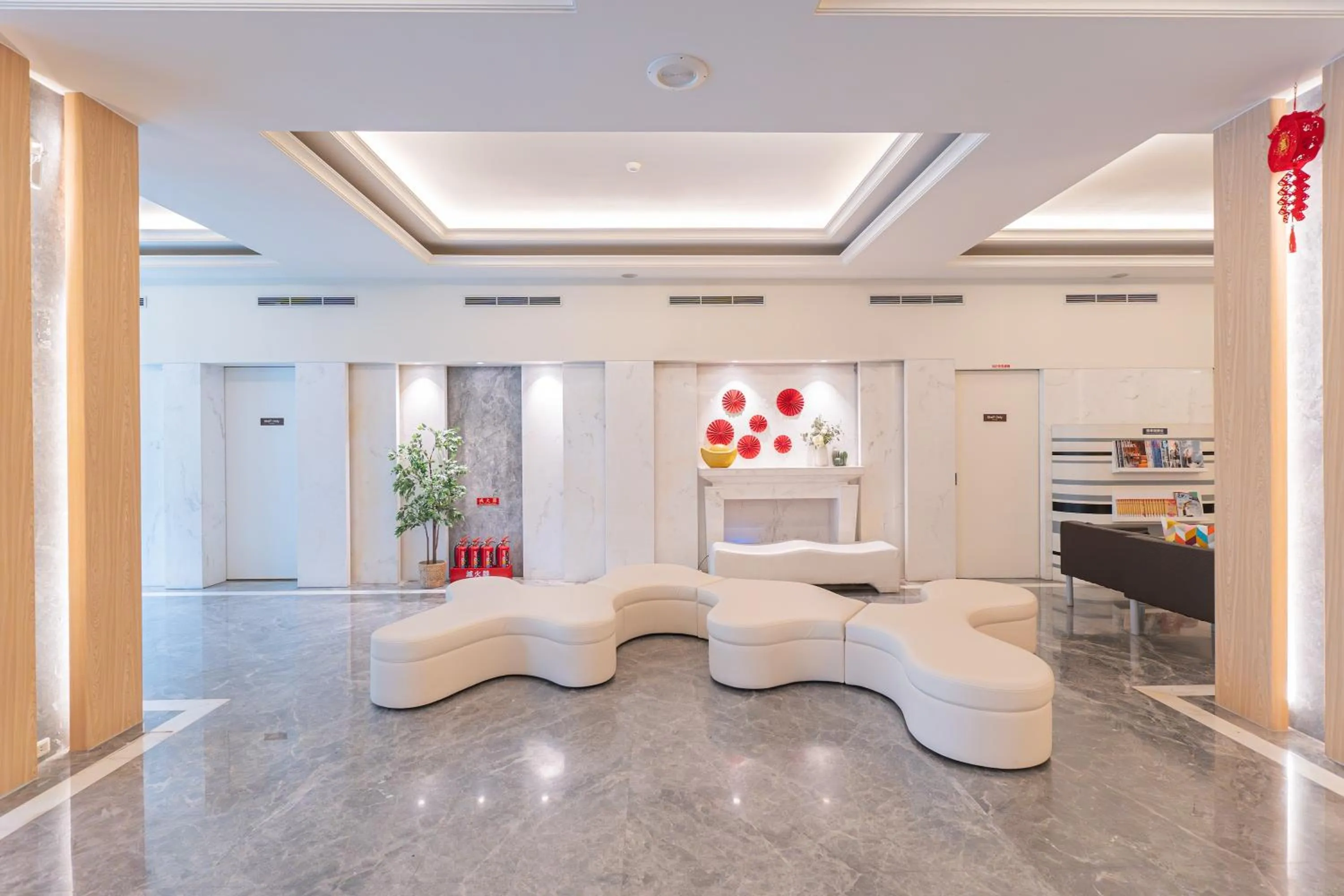 Seating area in Guide Hotel Kaohsiung Liuhe