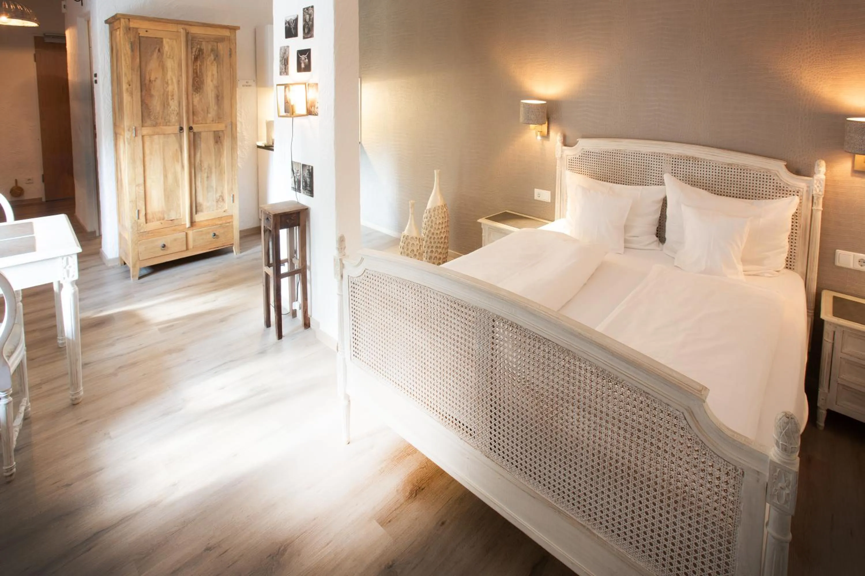 Bed in Hotel Hüttenmühle Hillscheid