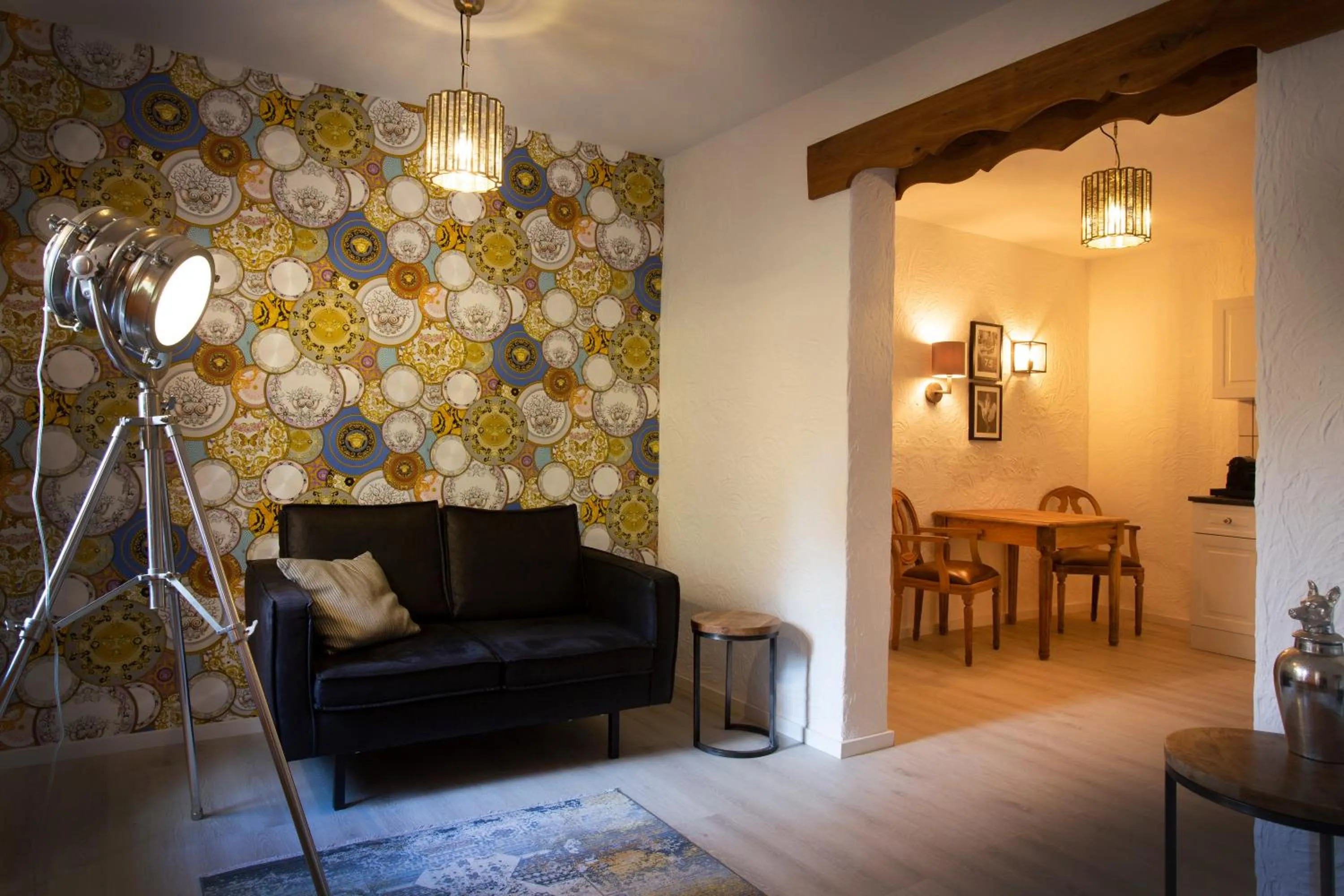 Seating area in Hotel Hüttenmühle Hillscheid