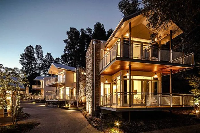 Property building in Hepburn Bathhouse & Spa Villas