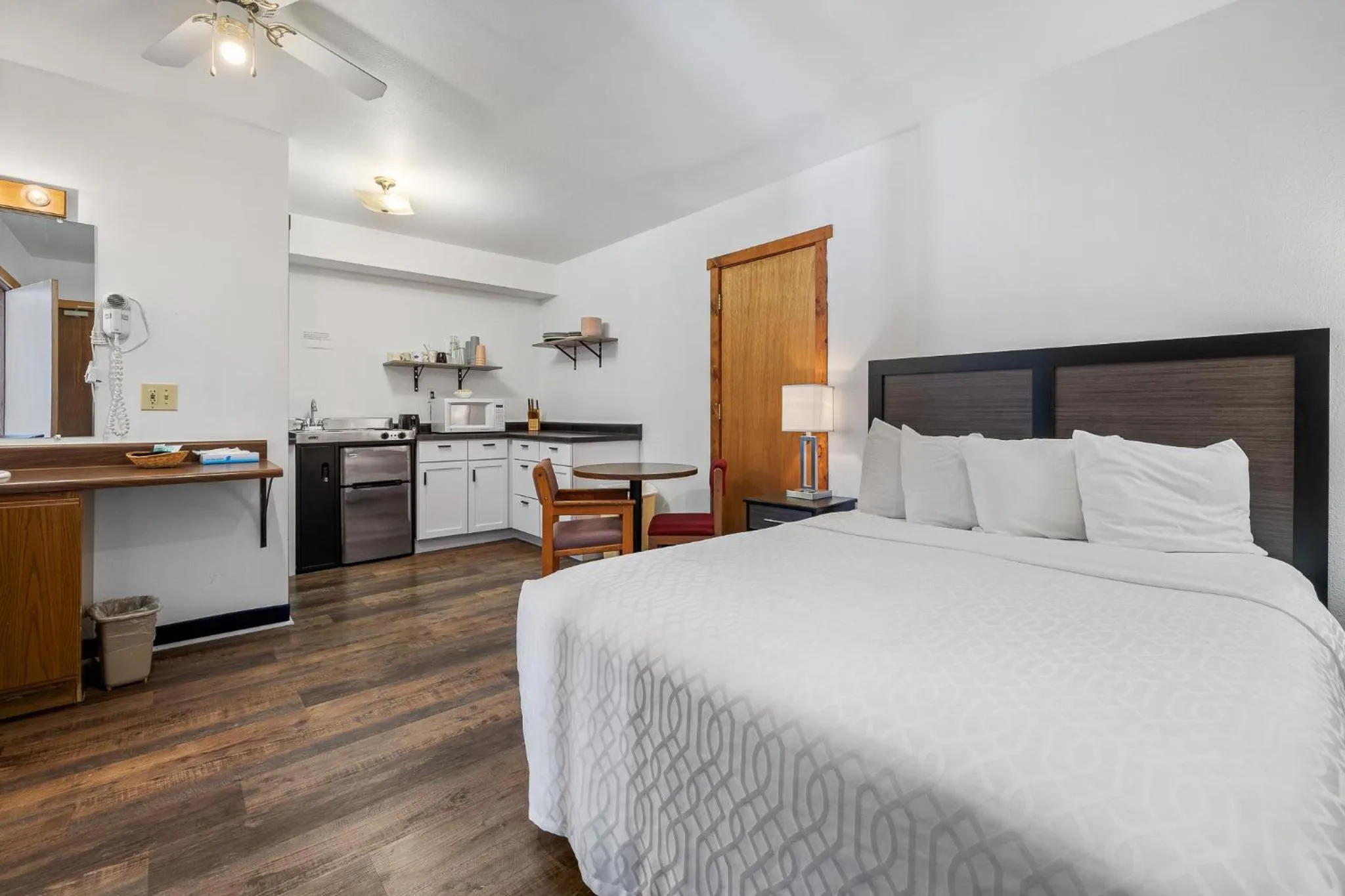 Bed in The Sturgis Motel