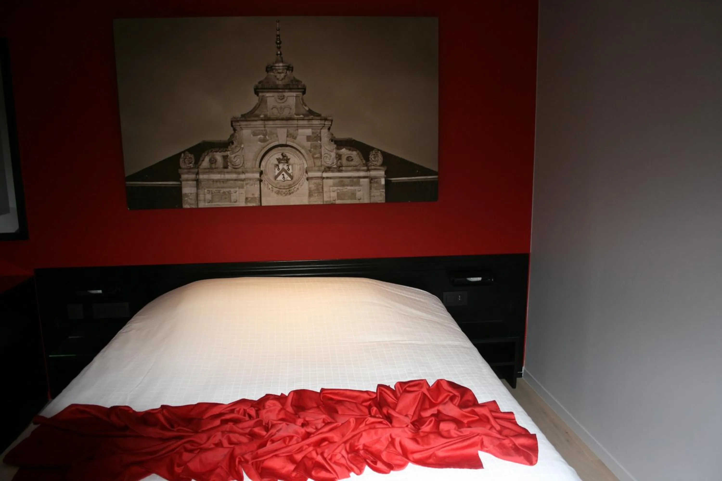 Bed in Hotel Shamrock