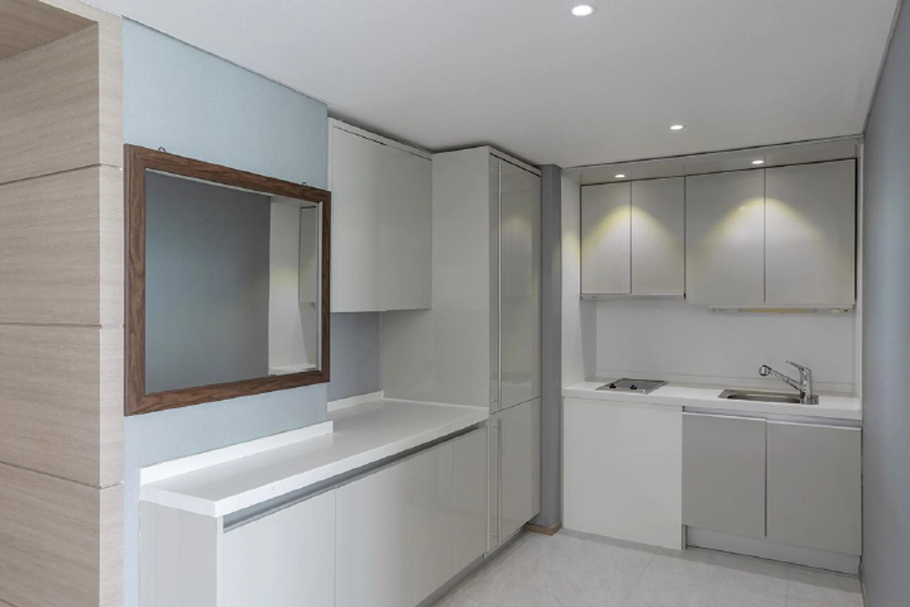 Kitchen or kitchenette in Sun Cloud Hotel