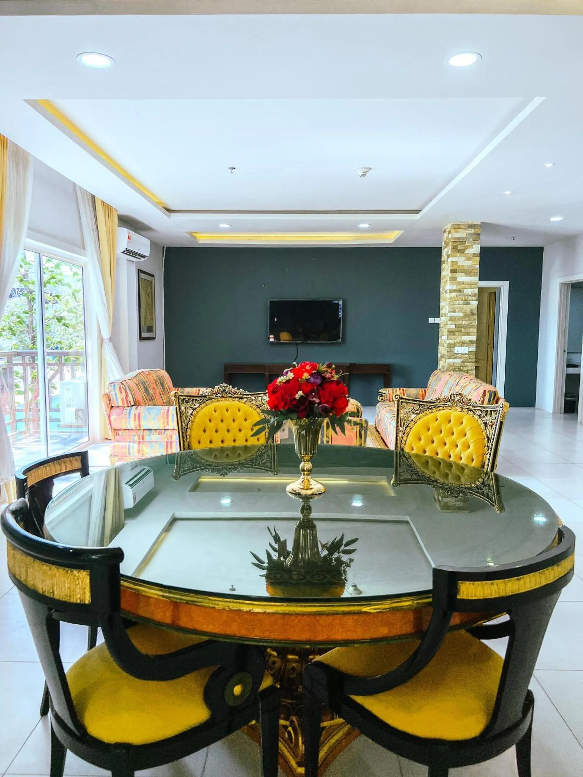 Living room in Century Langkasuka Resort Langkawi