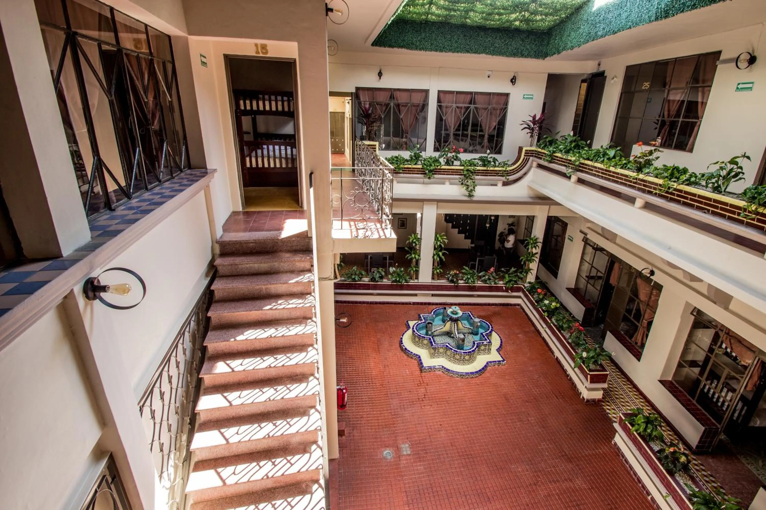 Patio in Casa de Juan Hostal