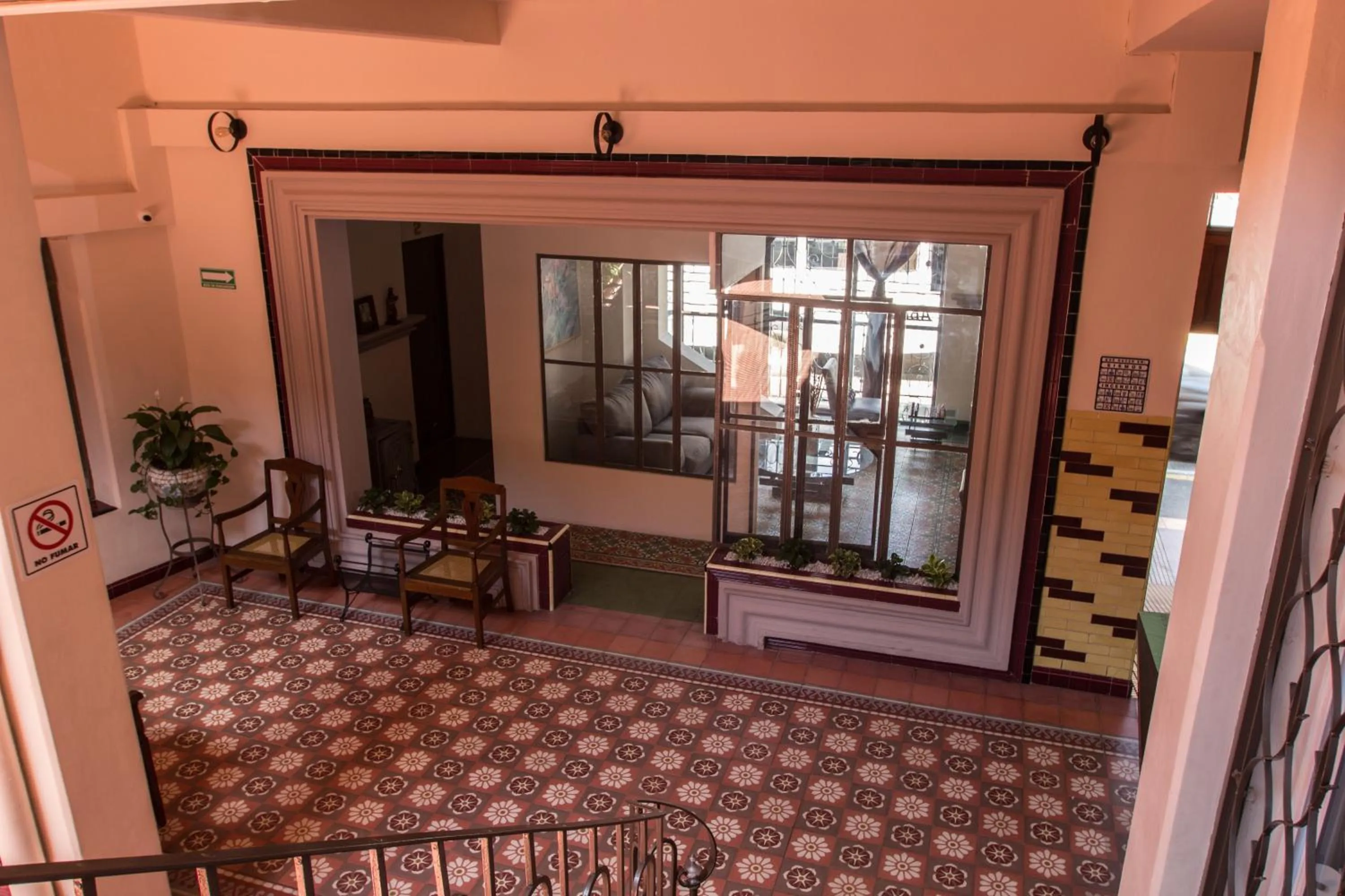 Patio in Casa de Juan Hostal