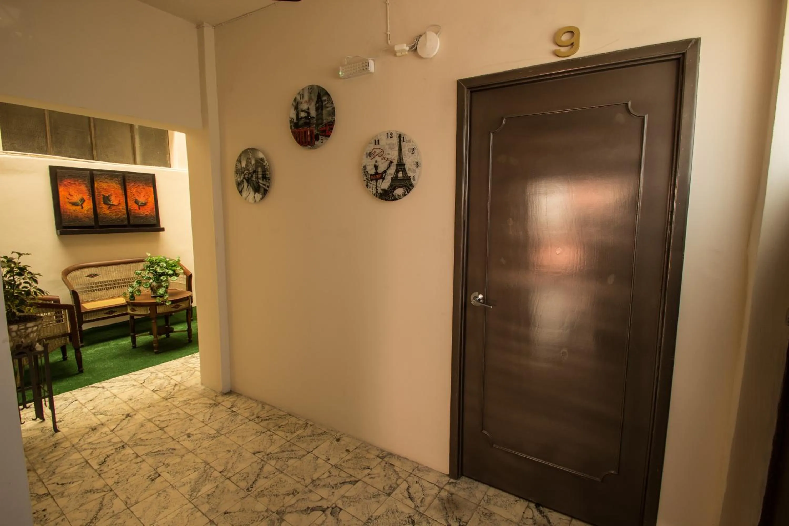 Patio in Casa de Juan Hostal