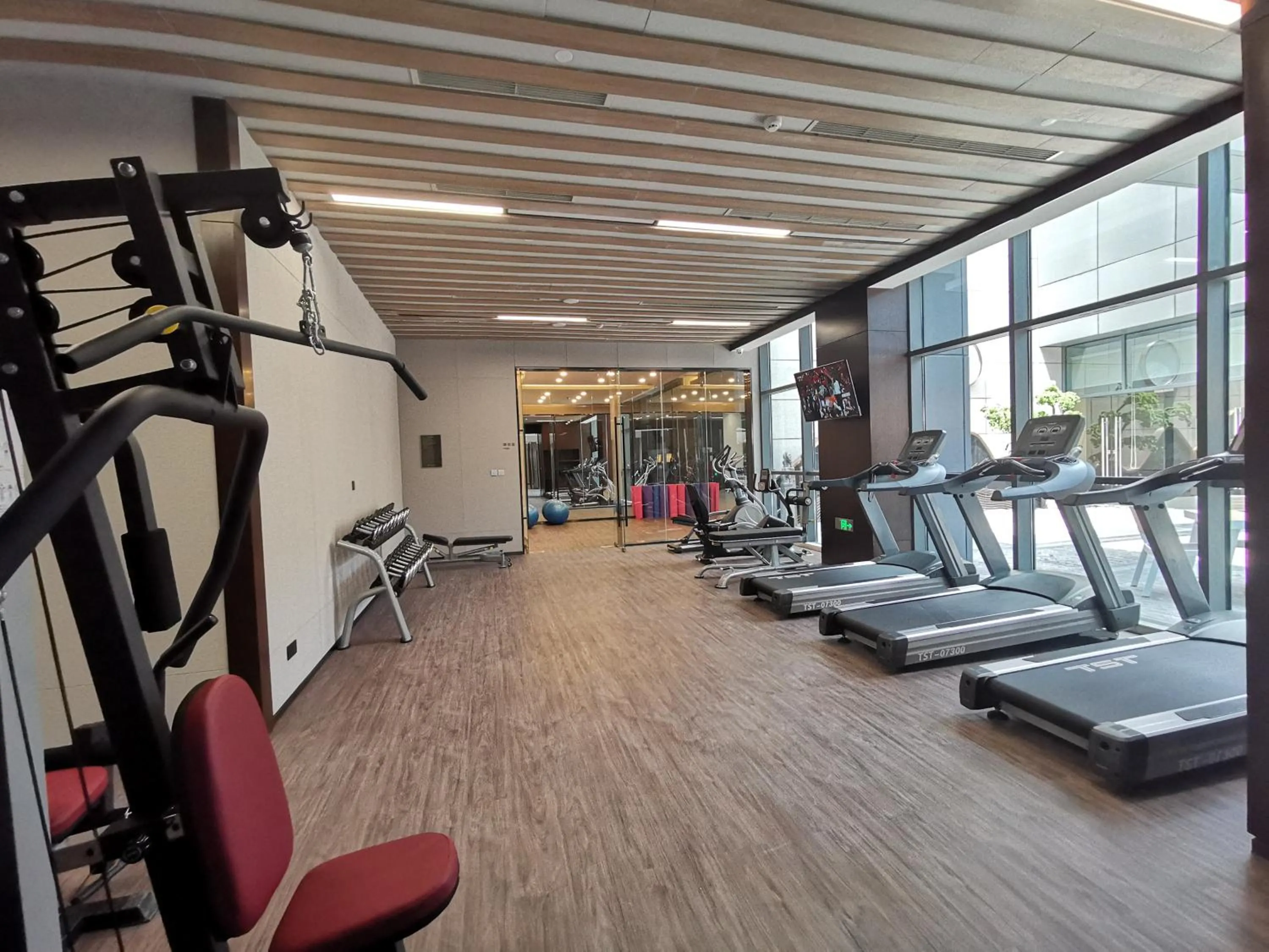 Fitness centre/facilities in Projoy Hotel Tianfu