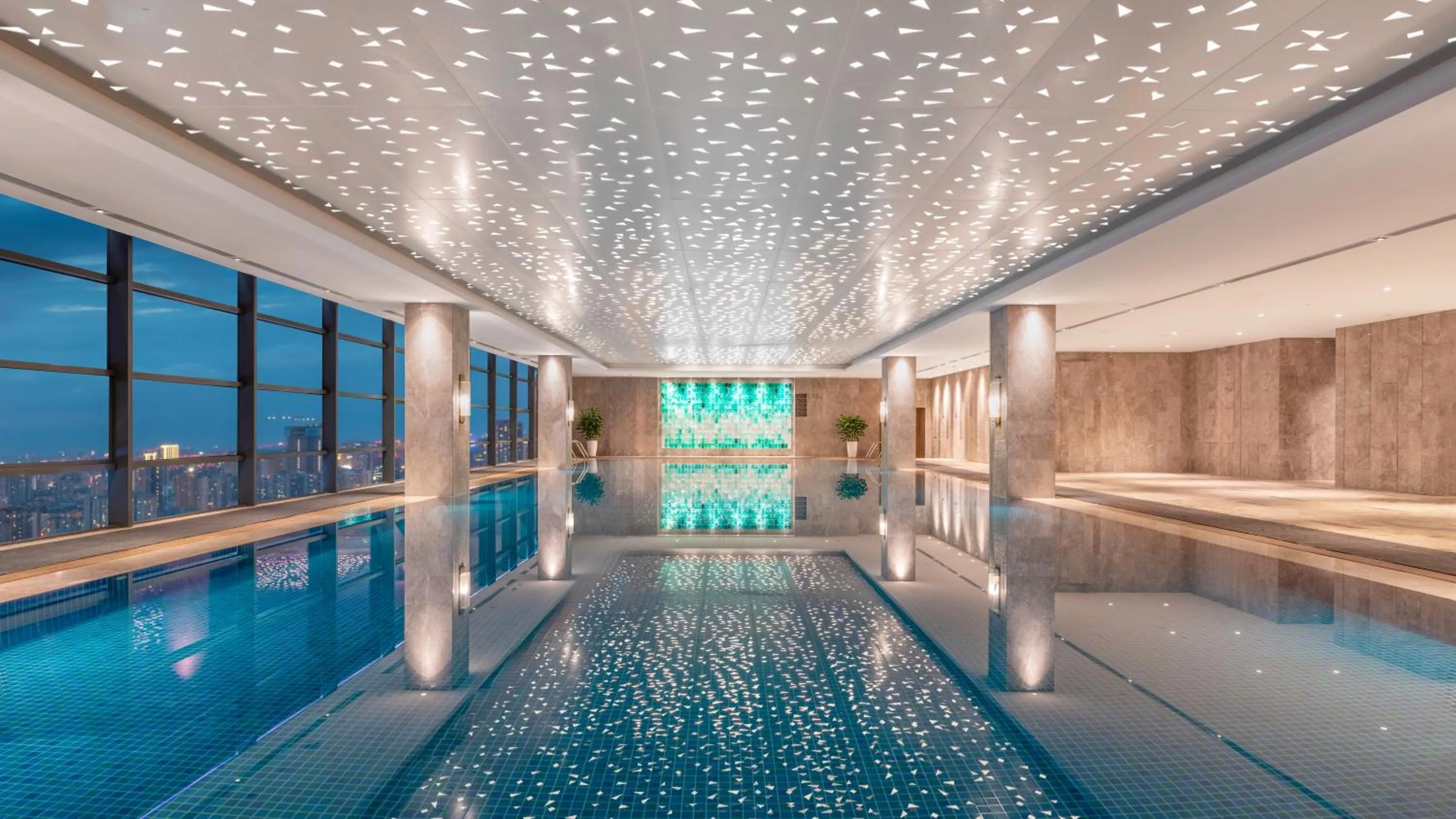 Swimming pool in Projoy Hotel Tianfu