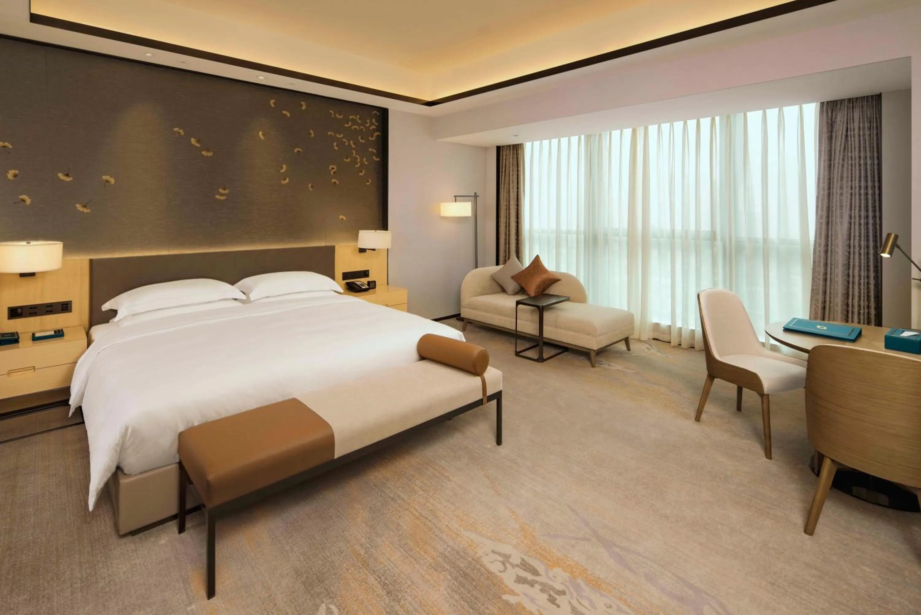 Bed in Projoy Hotel Tianfu