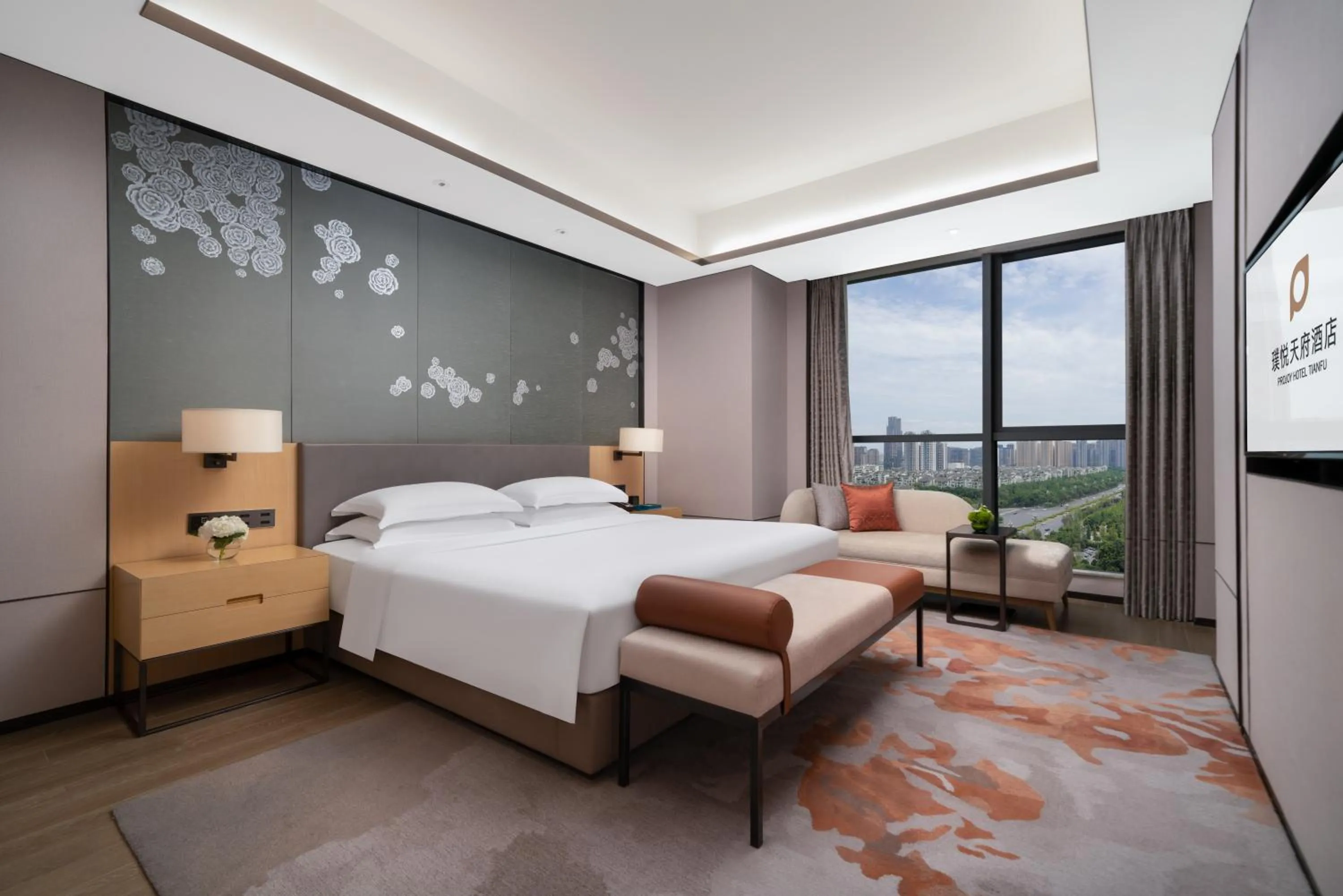 Bedroom, Bed in Projoy Hotel Tianfu