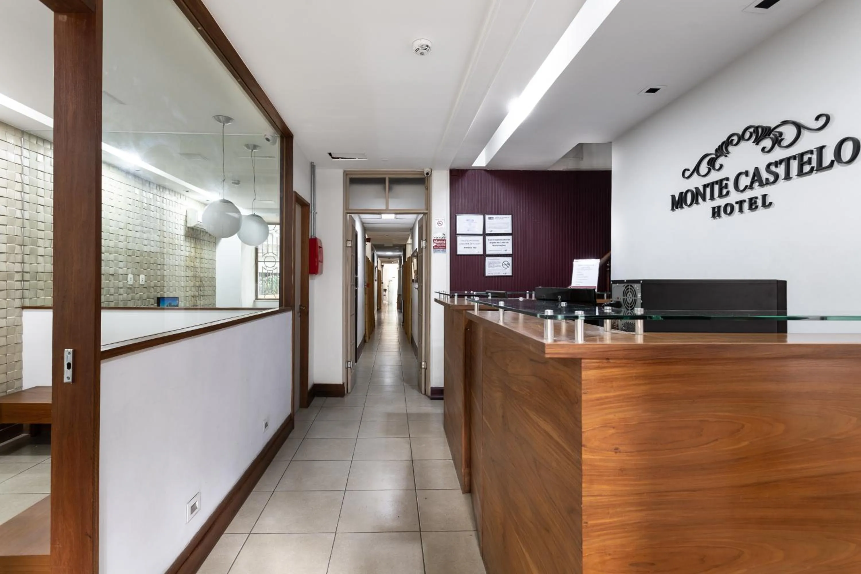 Lobby or reception in Hotel Monte Castelo