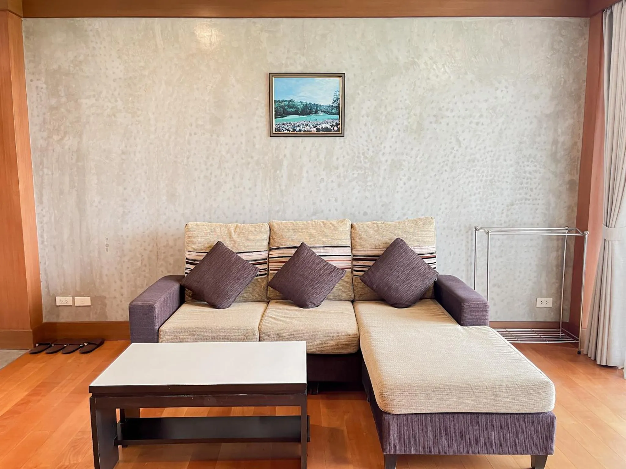 Bed in Uniland Golf & Resort