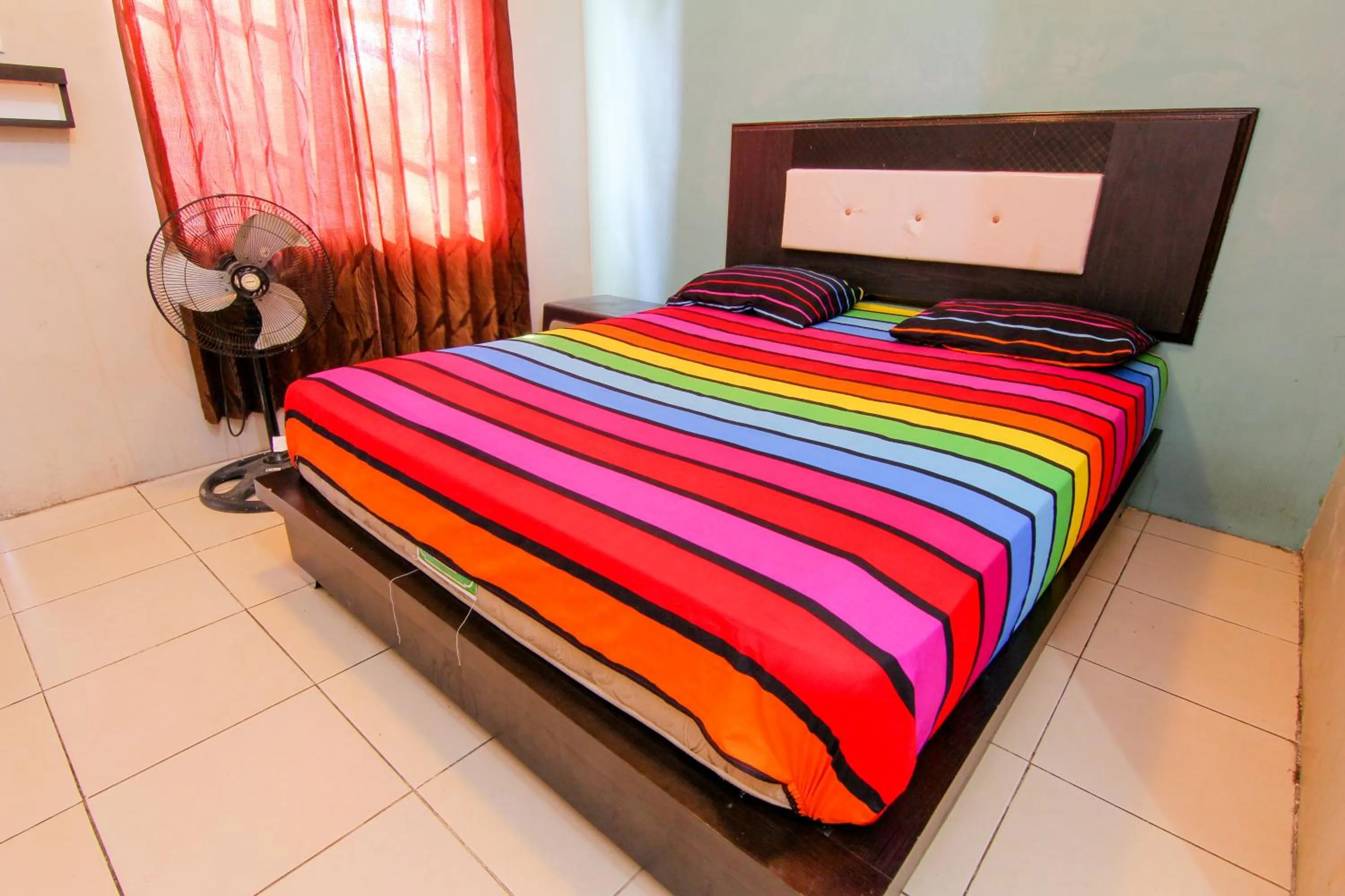 Bed in Trans Bandara Residence