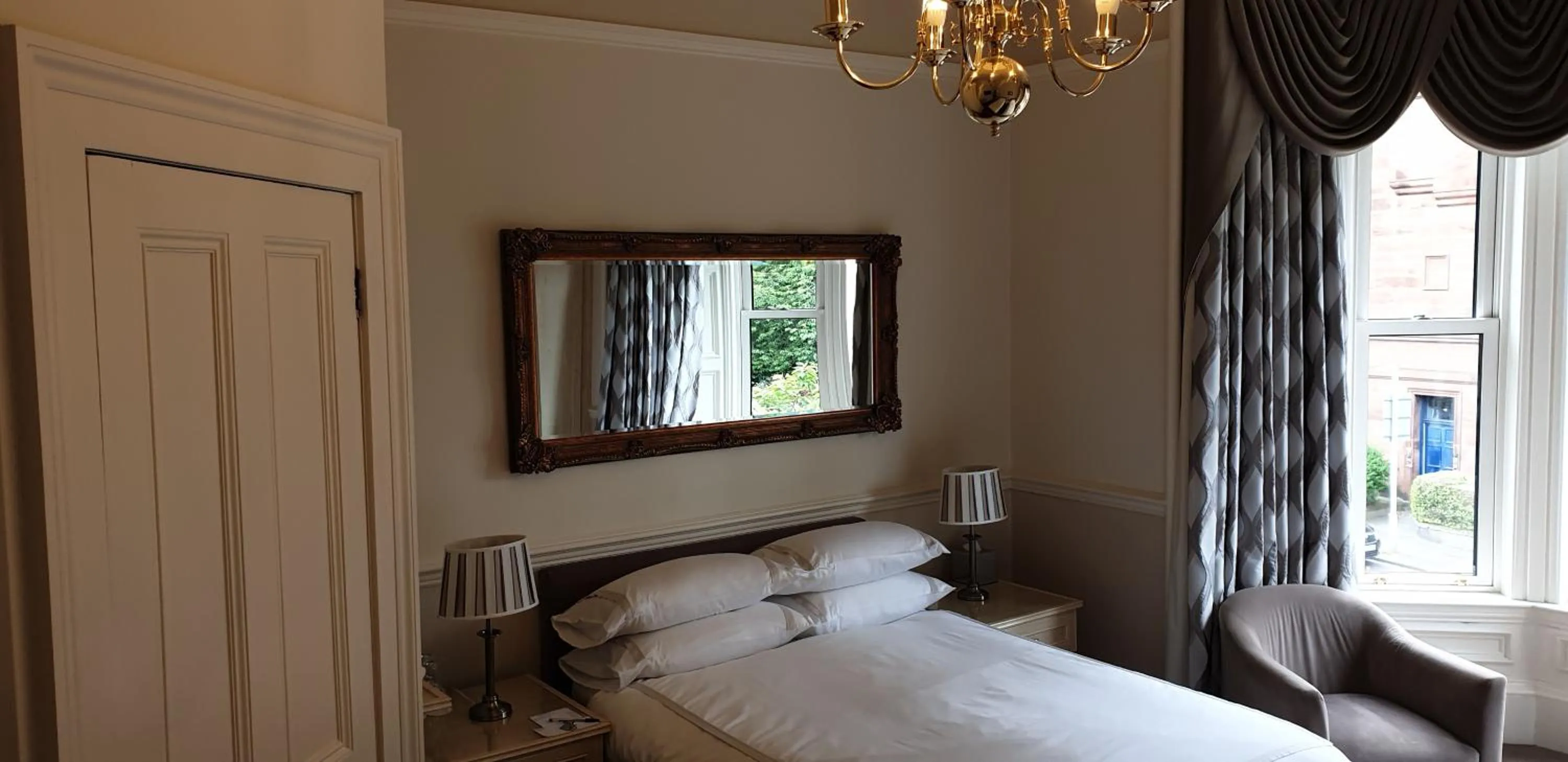 Bed in Highfield Guest House