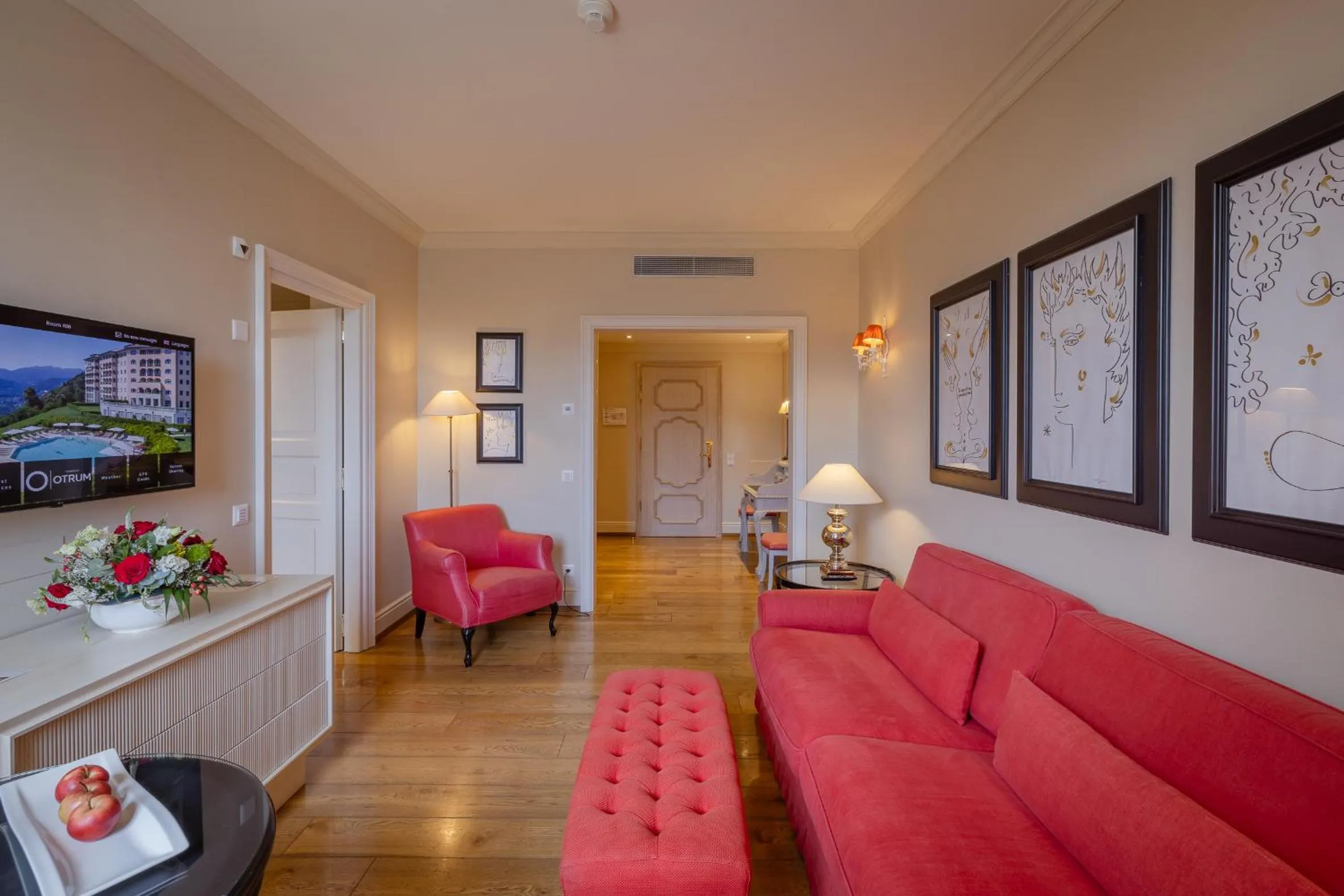 Seating area in Resort Collina d'Oro - Hotel, Residence & Spa