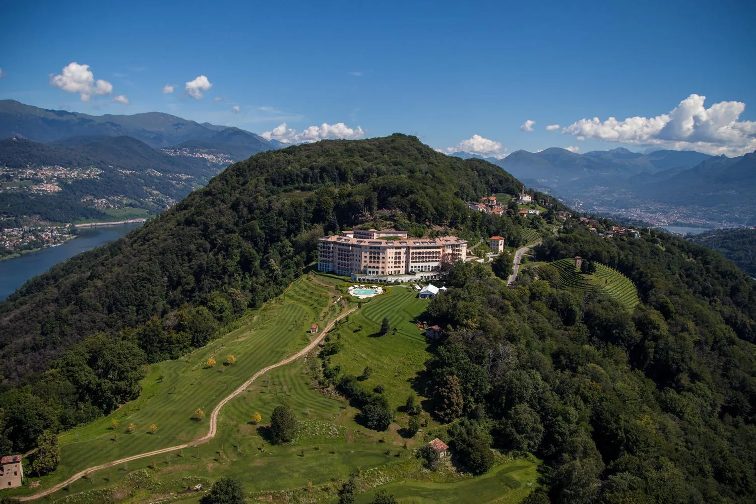 Natural landscape in Resort Collina d'Oro - Hotel, Residence & Spa