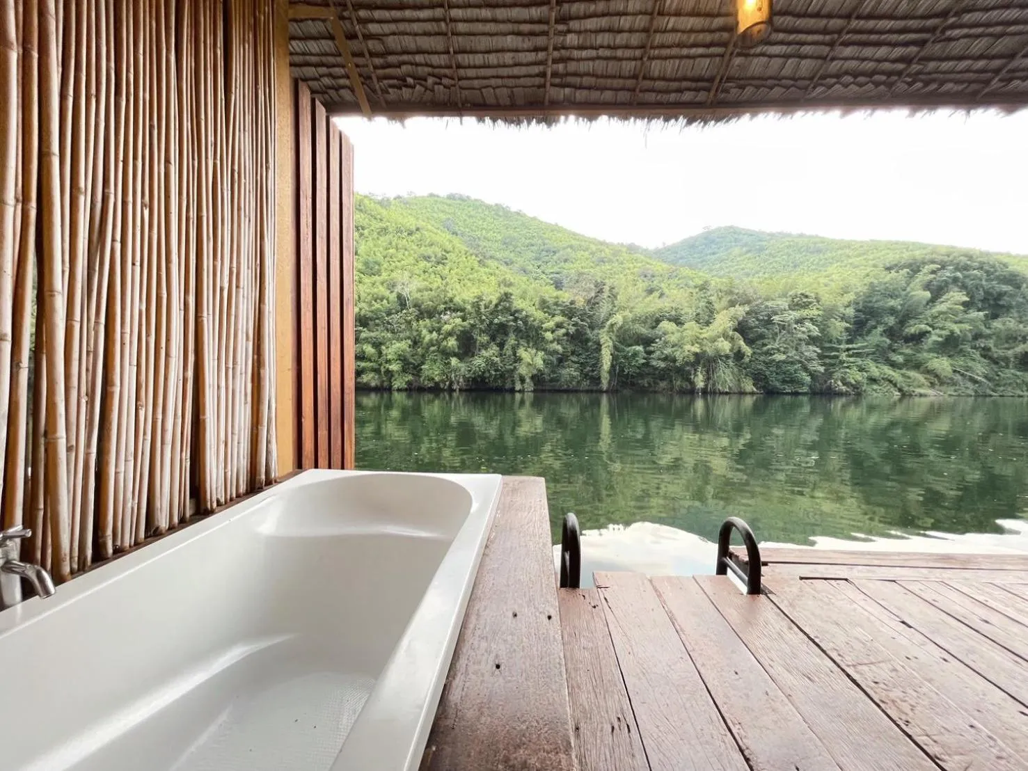 River view in The Hub Erawan Resort