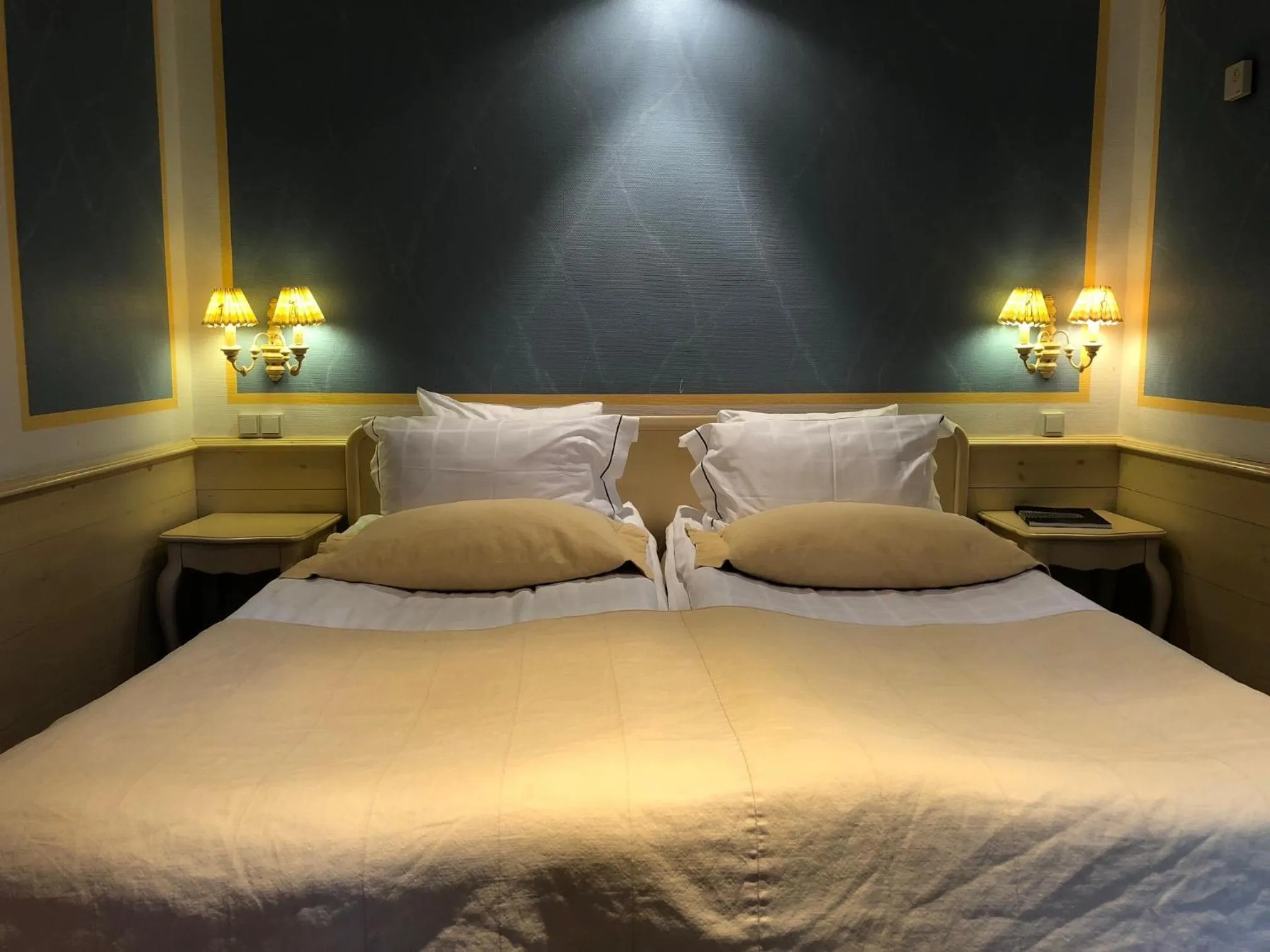 Bed in Åkerblads Hotell Gästgiveri Spa