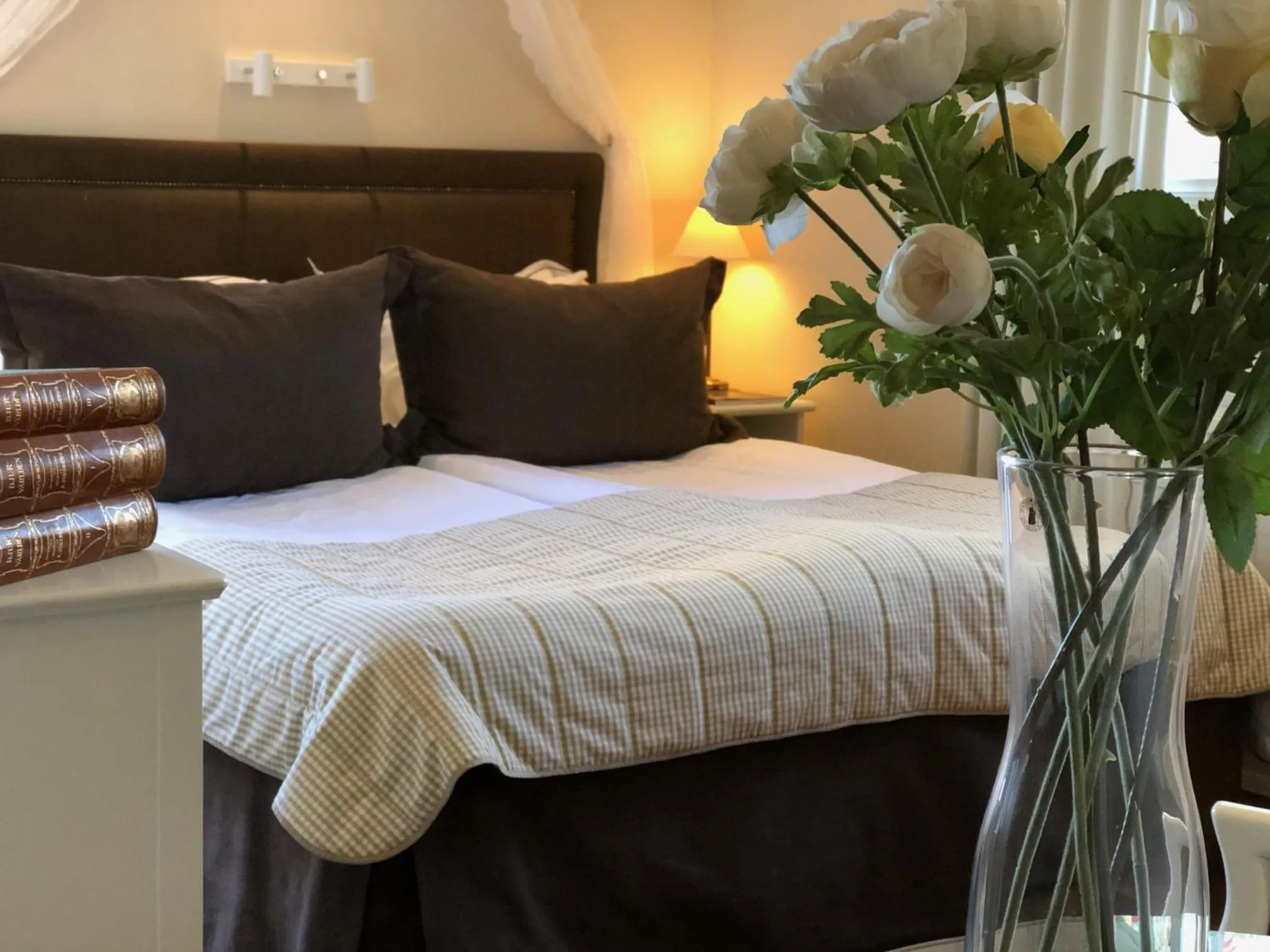 Bed in Åkerblads Hotell Gästgiveri Spa