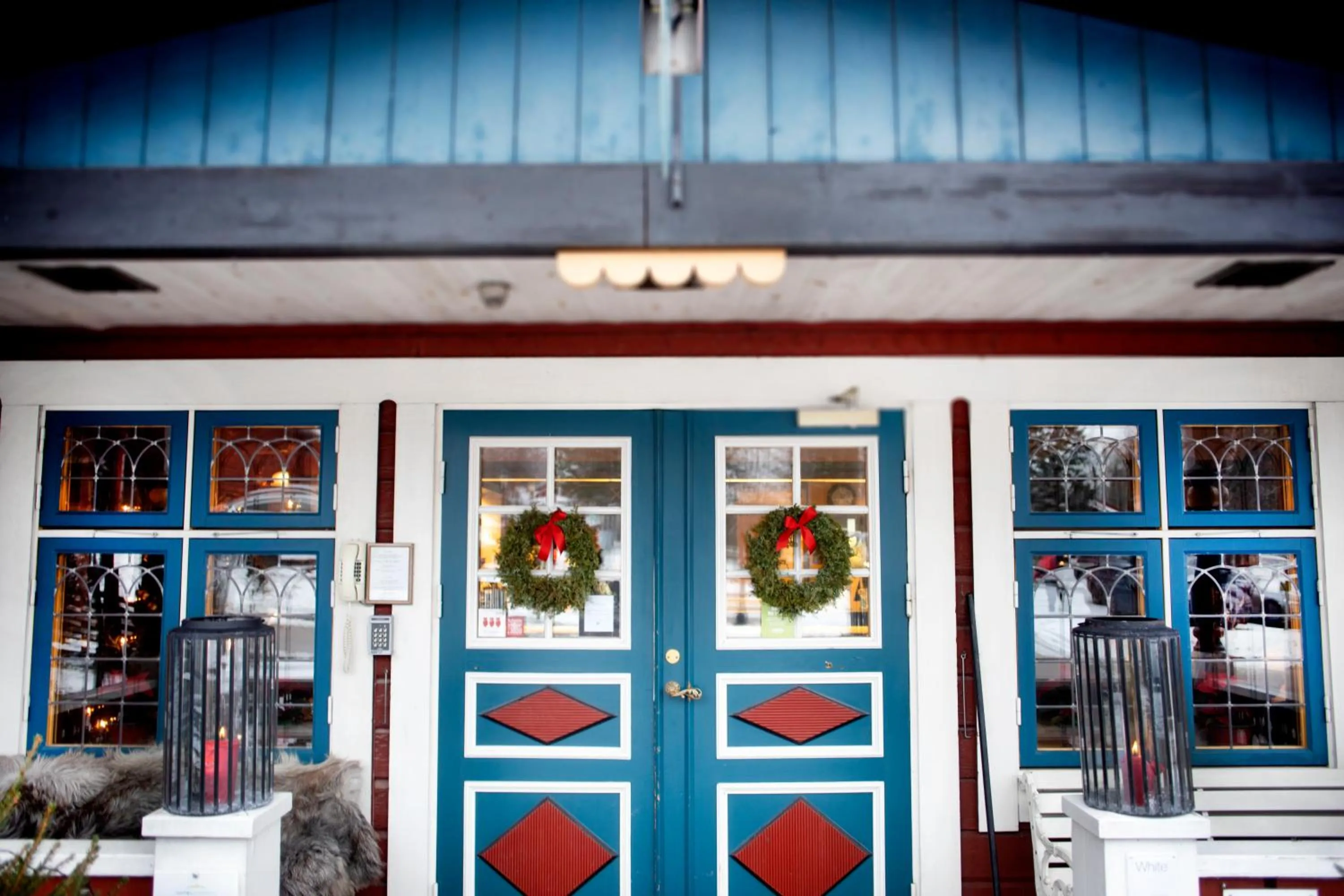 Winter in Åkerblads Hotell Gästgiveri Spa