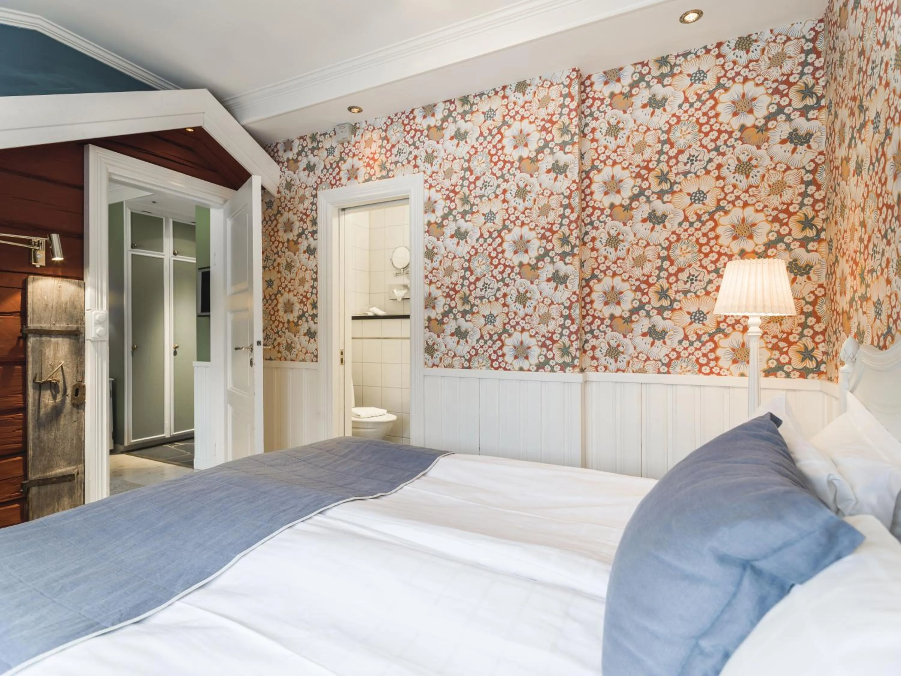 Bed in Åkerblads Hotell Gästgiveri Spa