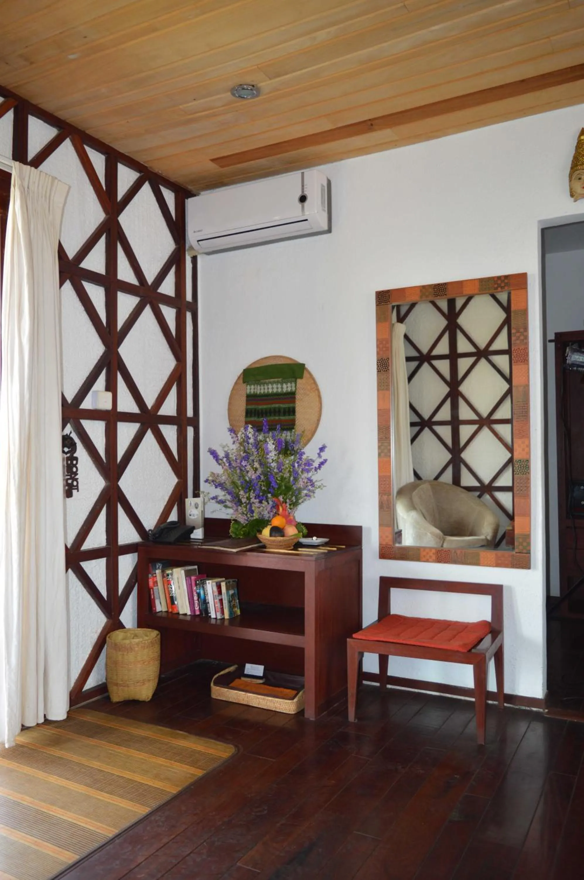 Seating area in ViewPoint Ecolodge