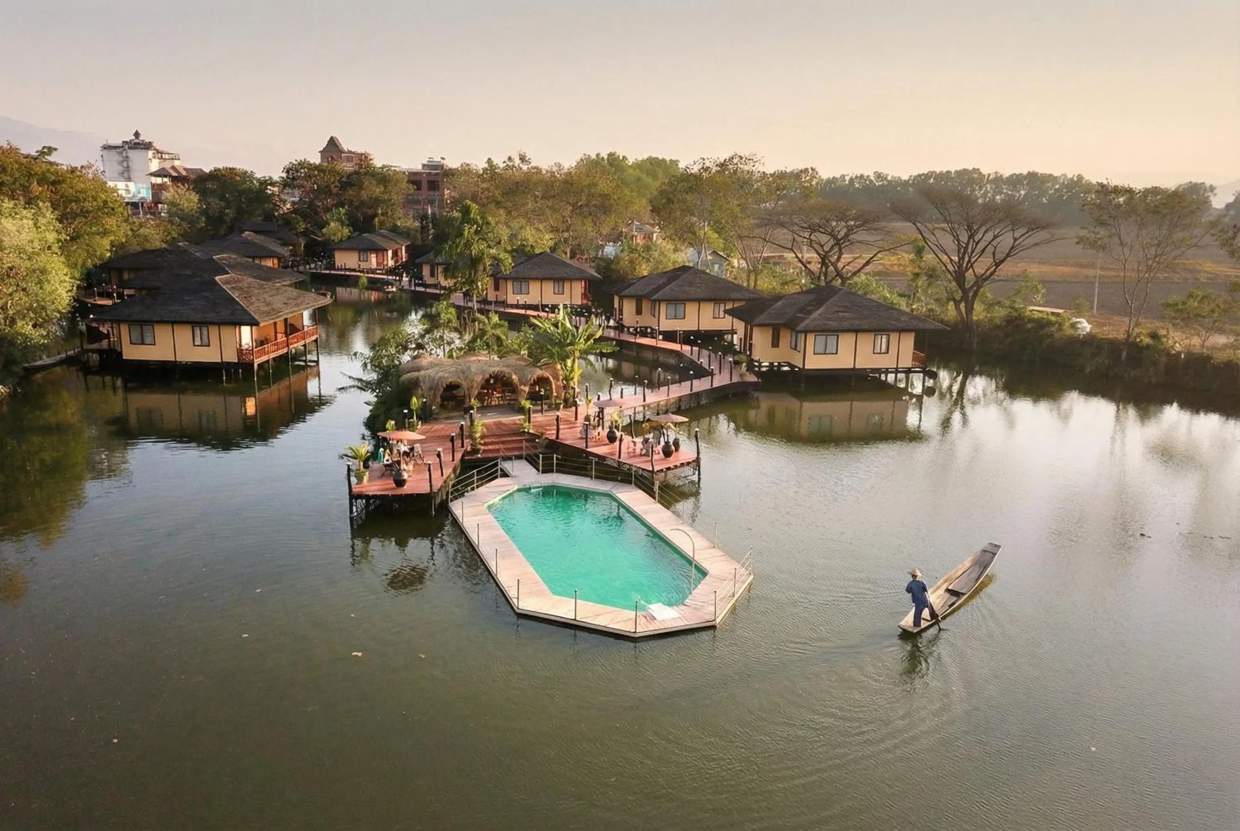 Swimming pool in ViewPoint Ecolodge