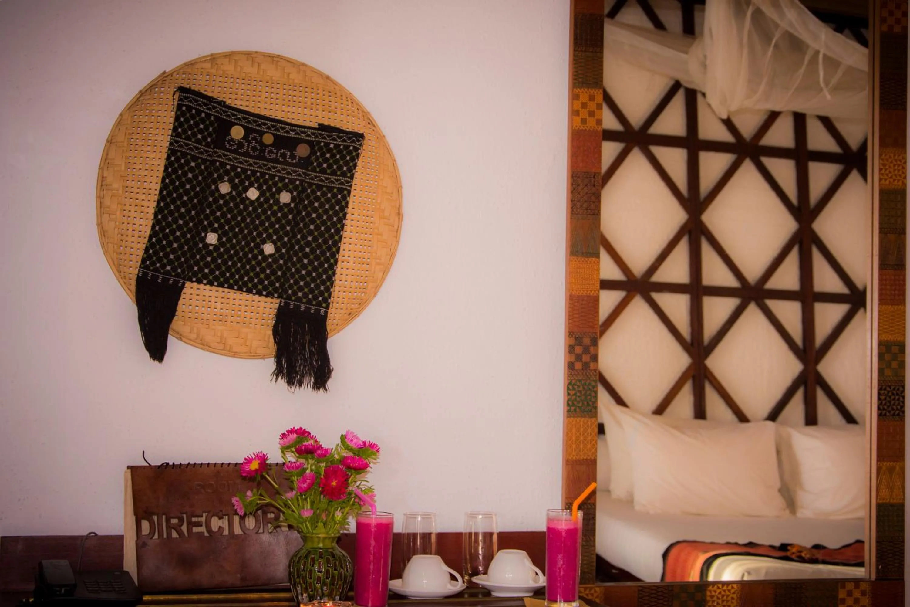 Decorative detail in ViewPoint Ecolodge