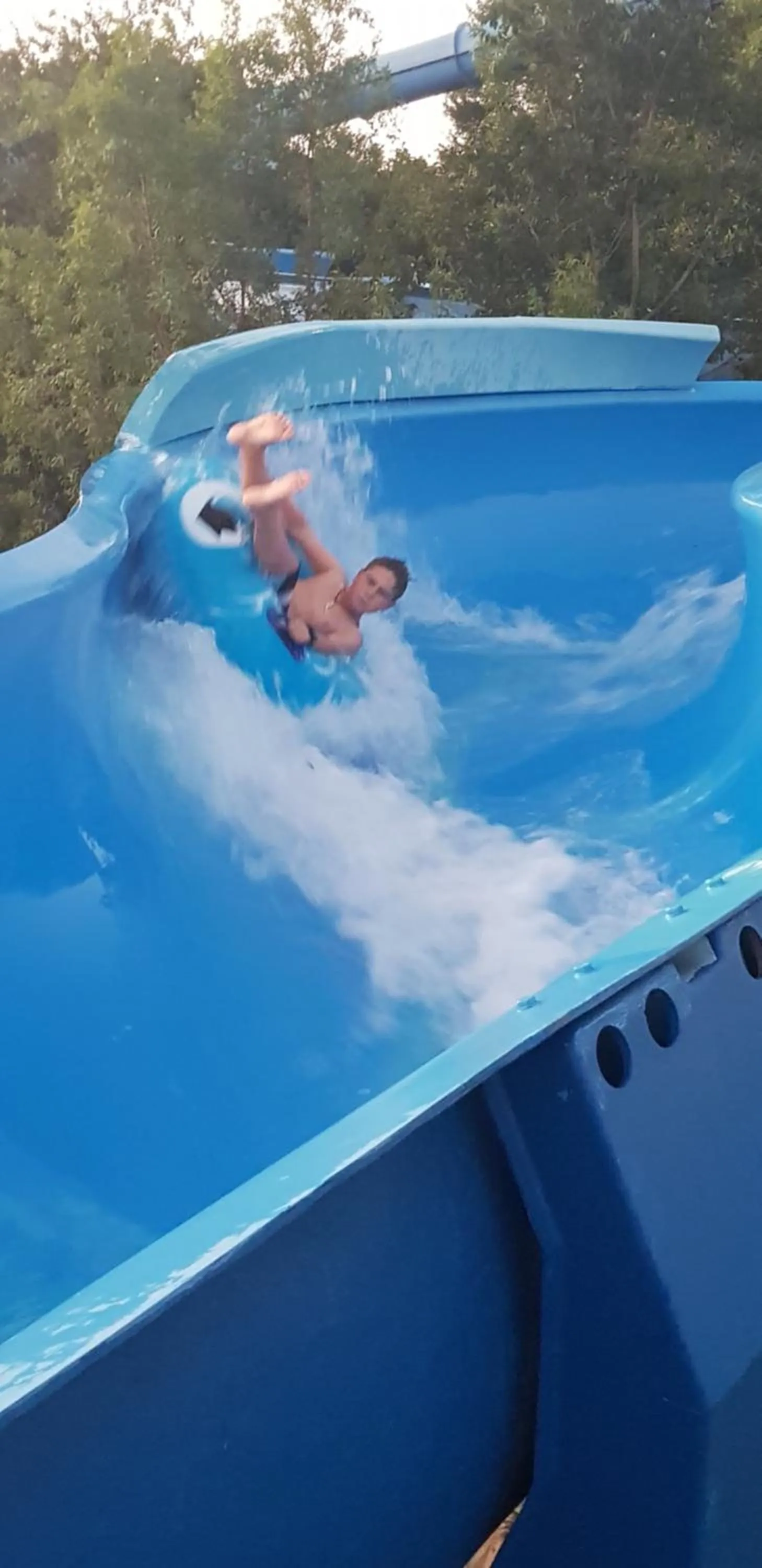 Aqua park in Umuzi Lodge