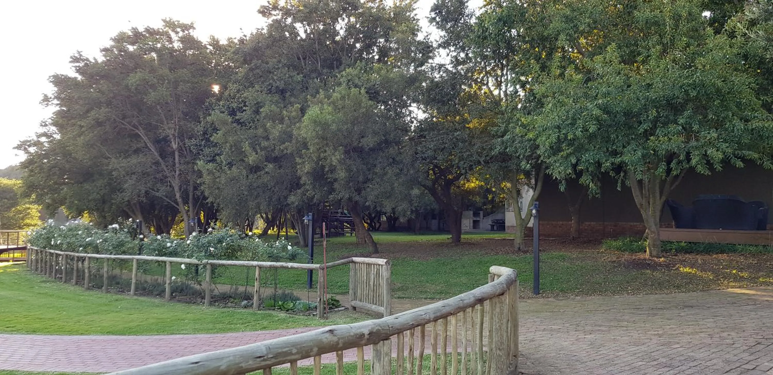 Garden in Umuzi Lodge
