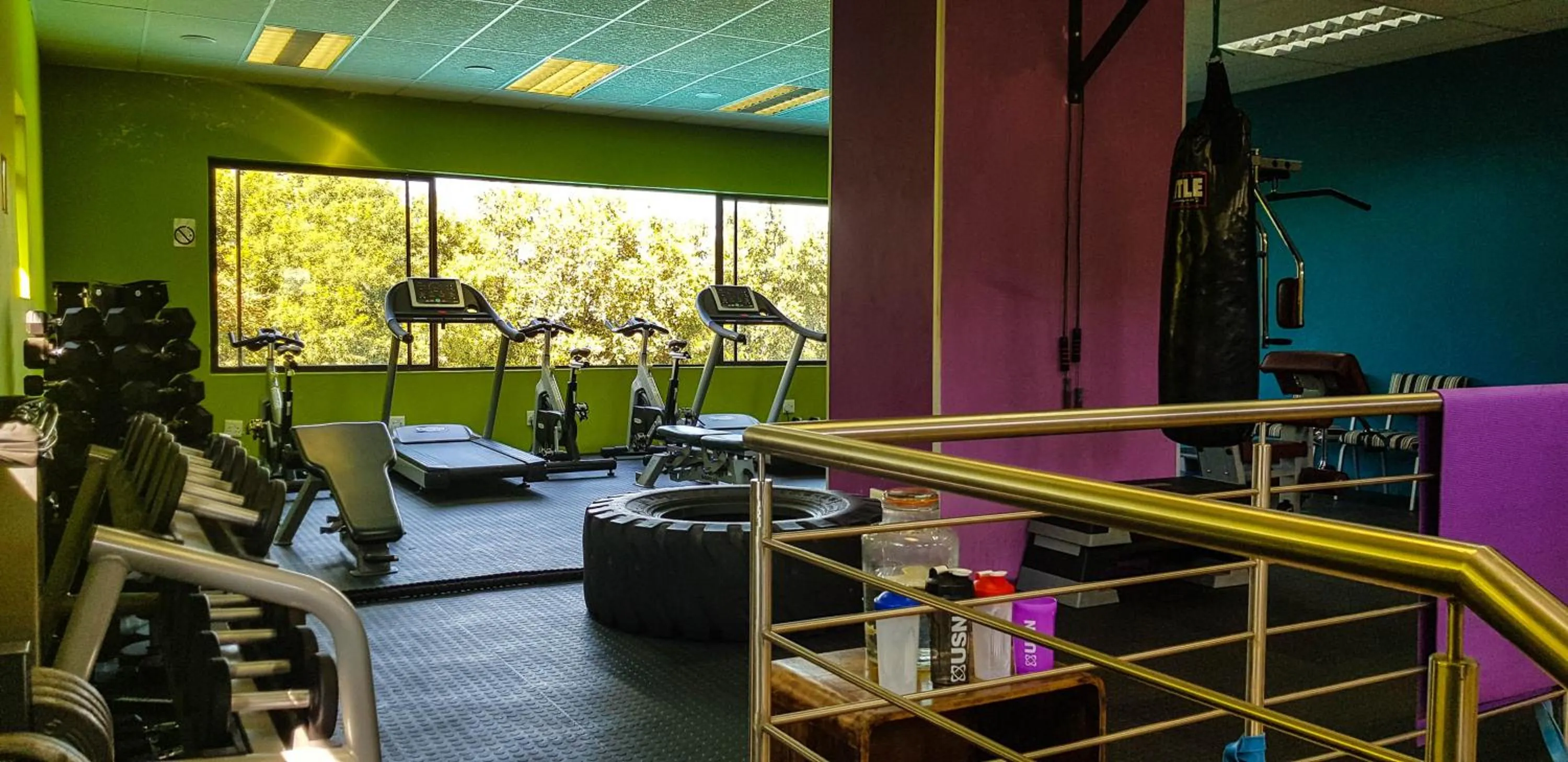 Fitness centre/facilities in Umuzi Lodge