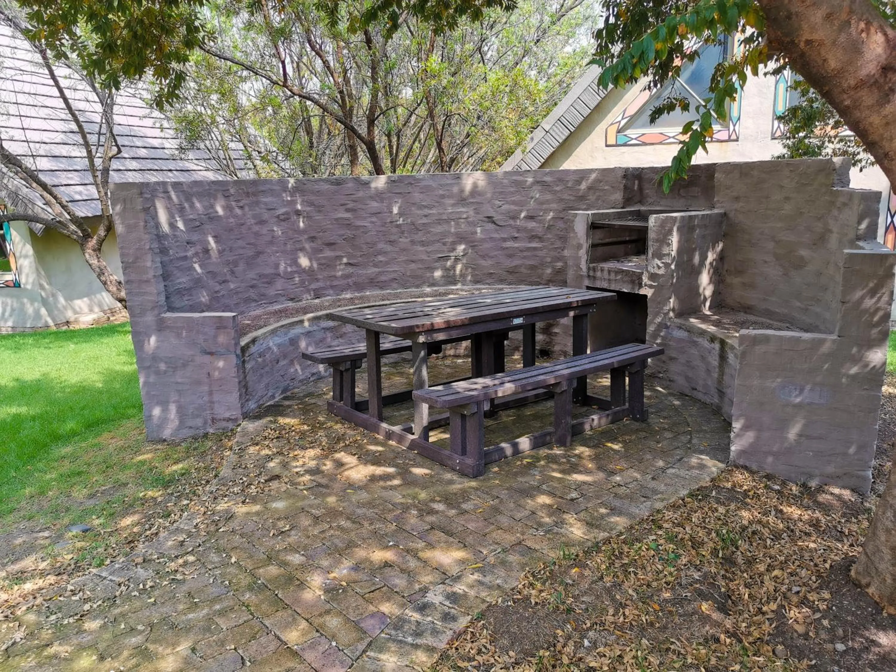 BBQ facilities in Umuzi Lodge