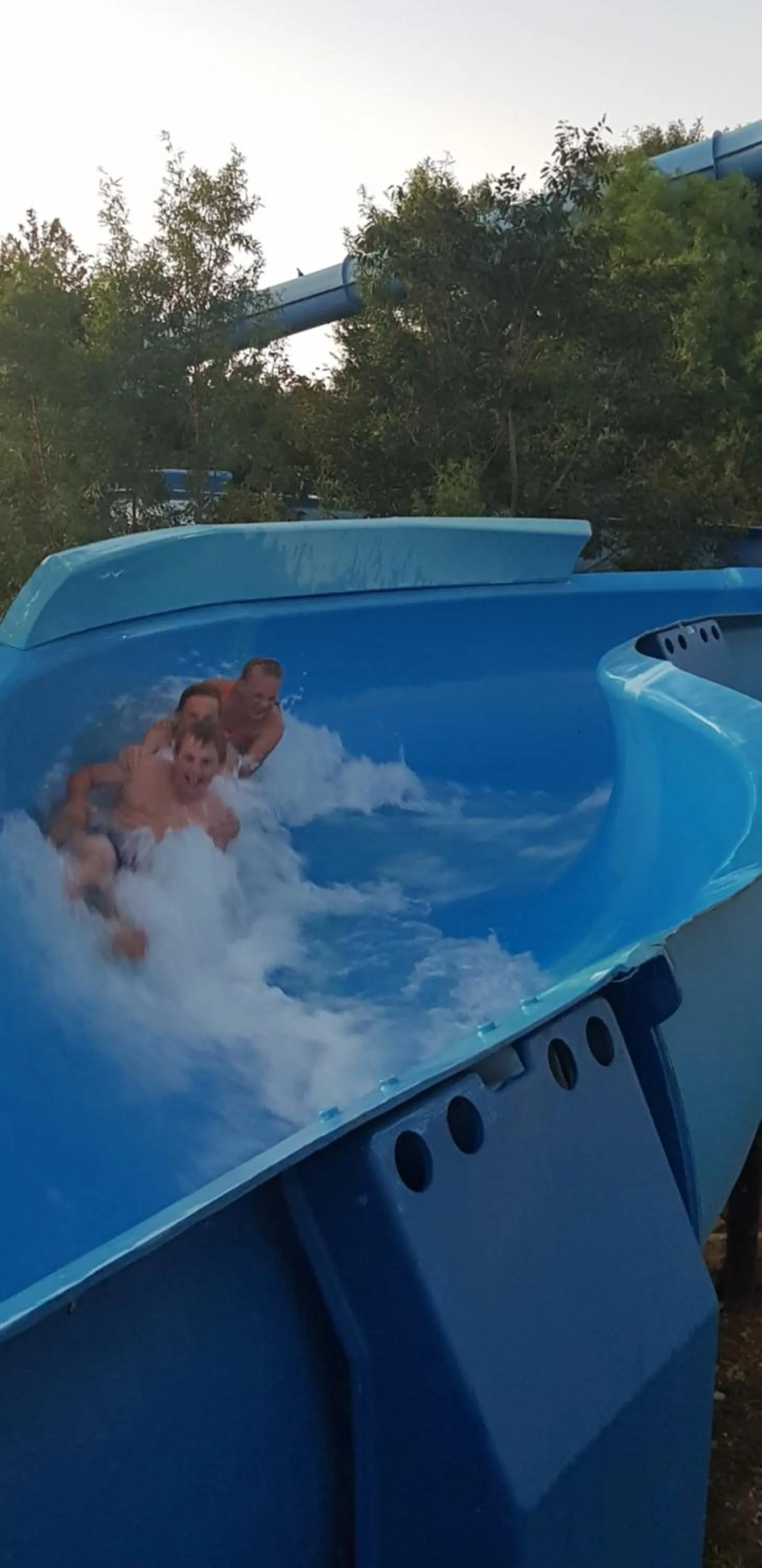 Aqua park in Umuzi Lodge