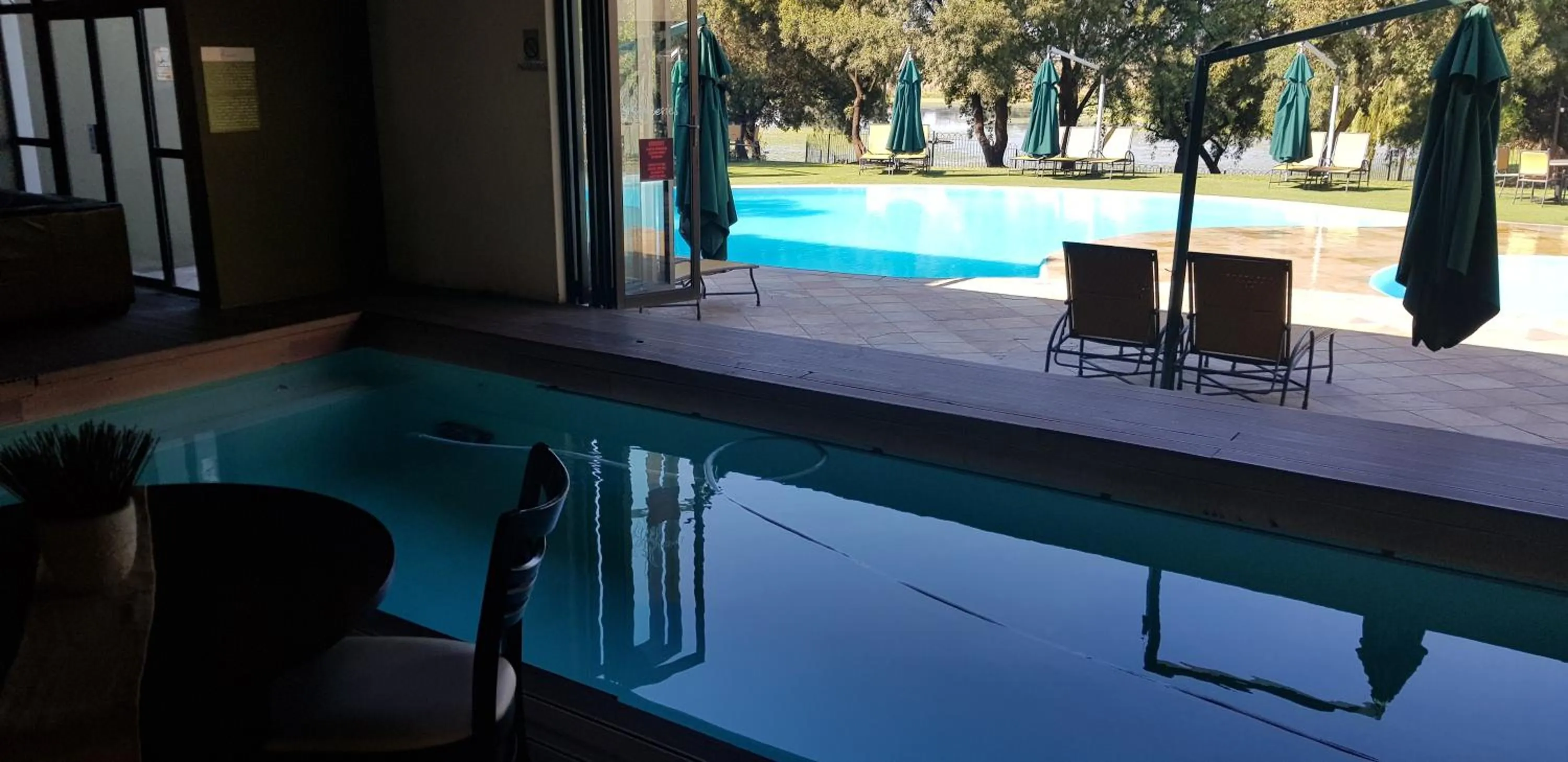 On site in Umuzi Lodge