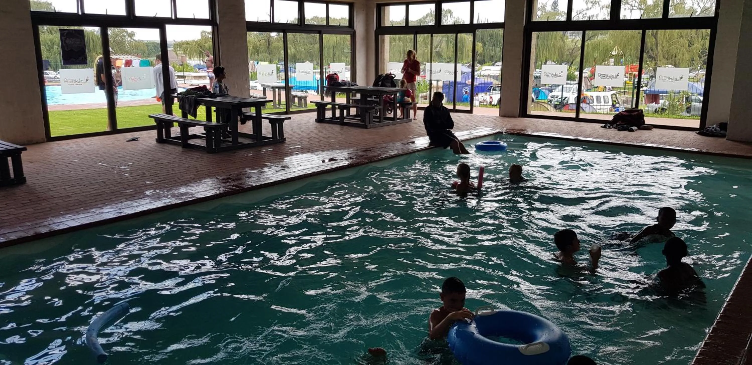 People in Umuzi Lodge