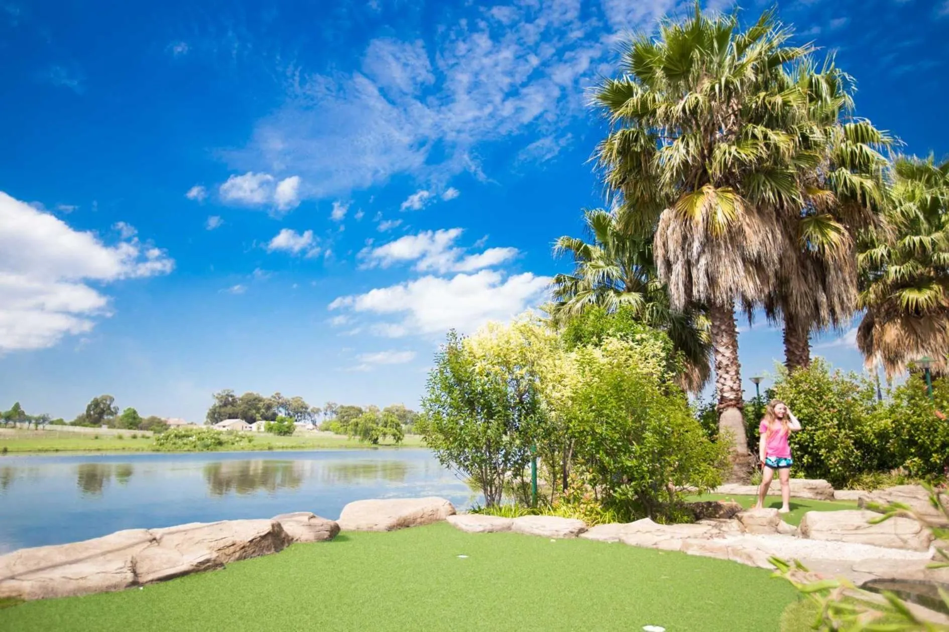 Minigolf in Umuzi Lodge
