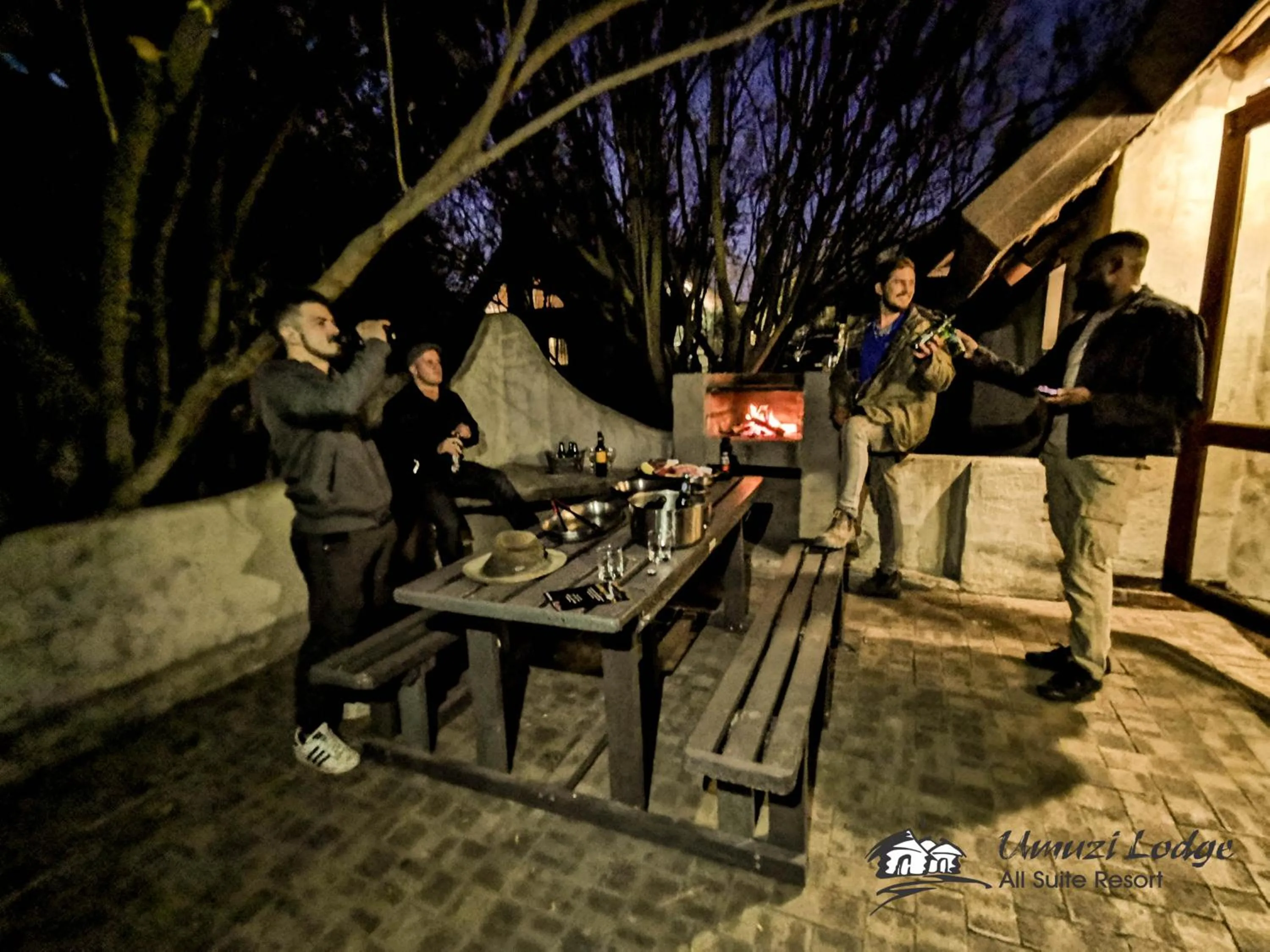 BBQ facilities in Umuzi Lodge