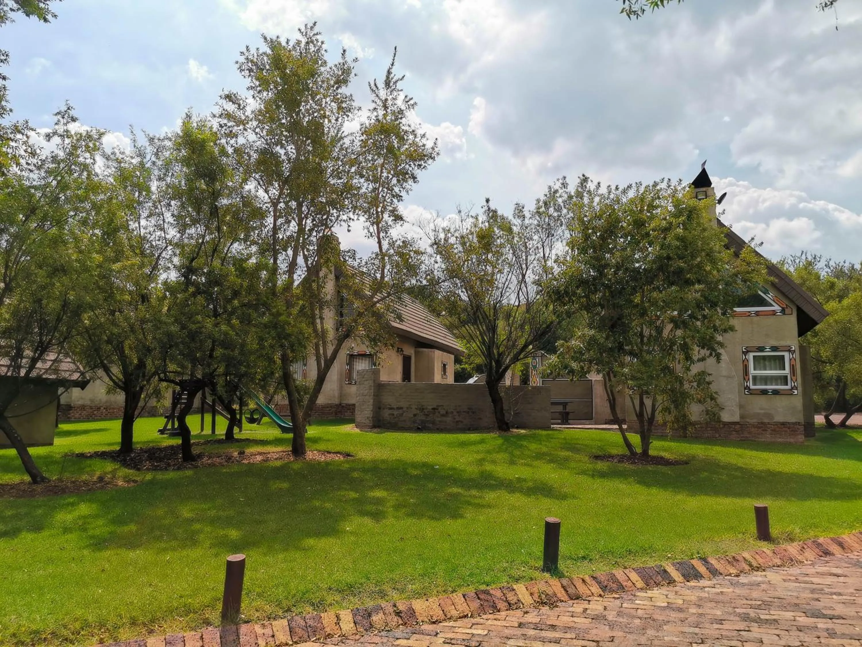 Patio in Umuzi Lodge