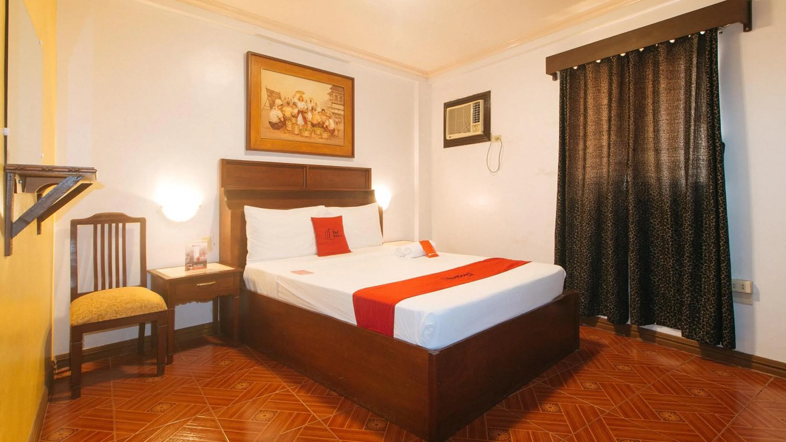 Bed in RedDoorz at La Casa Guesthouse former RedDoorz at Tamarind Street Angeles City