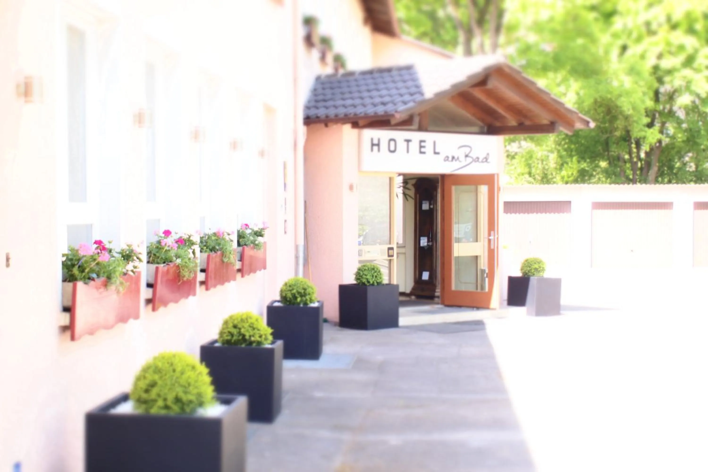 Facade/entrance in Hotel am Bad
