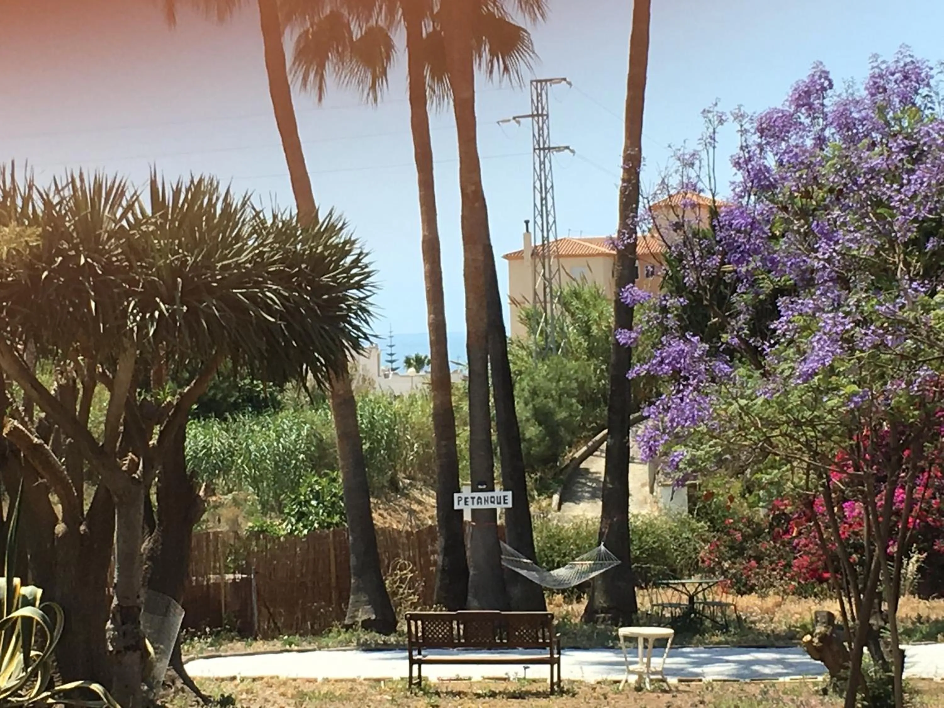 Garden in Casa Rural Paloma