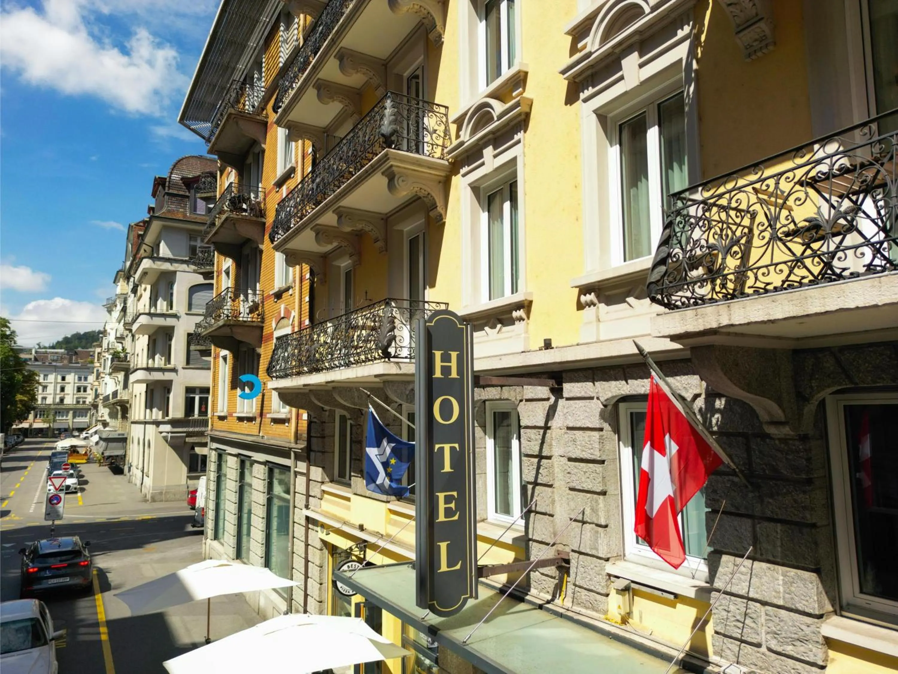 Property building in Hotel Alpina Luzern
