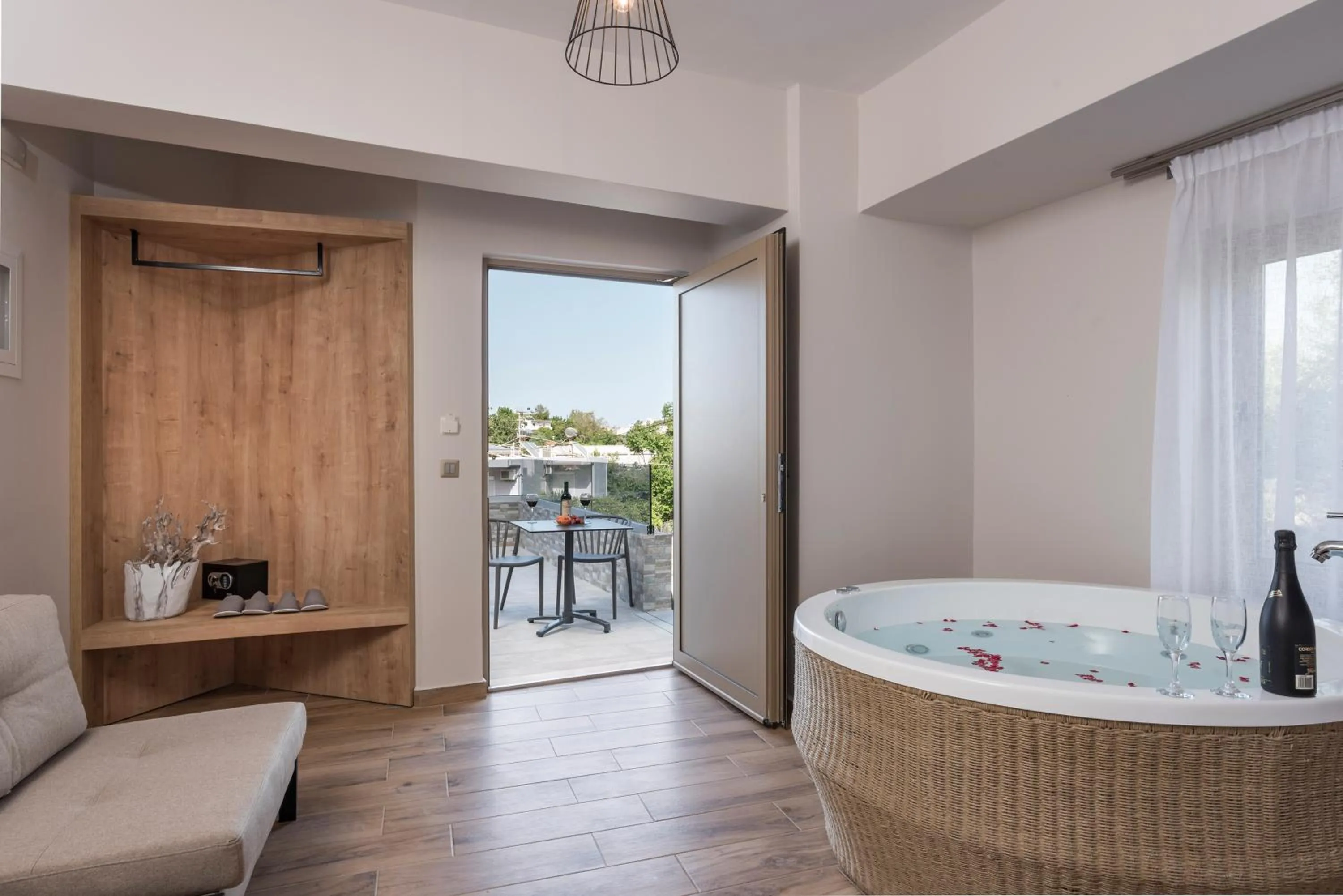 Sauna in Aequor Luxury Rooms & Apartments