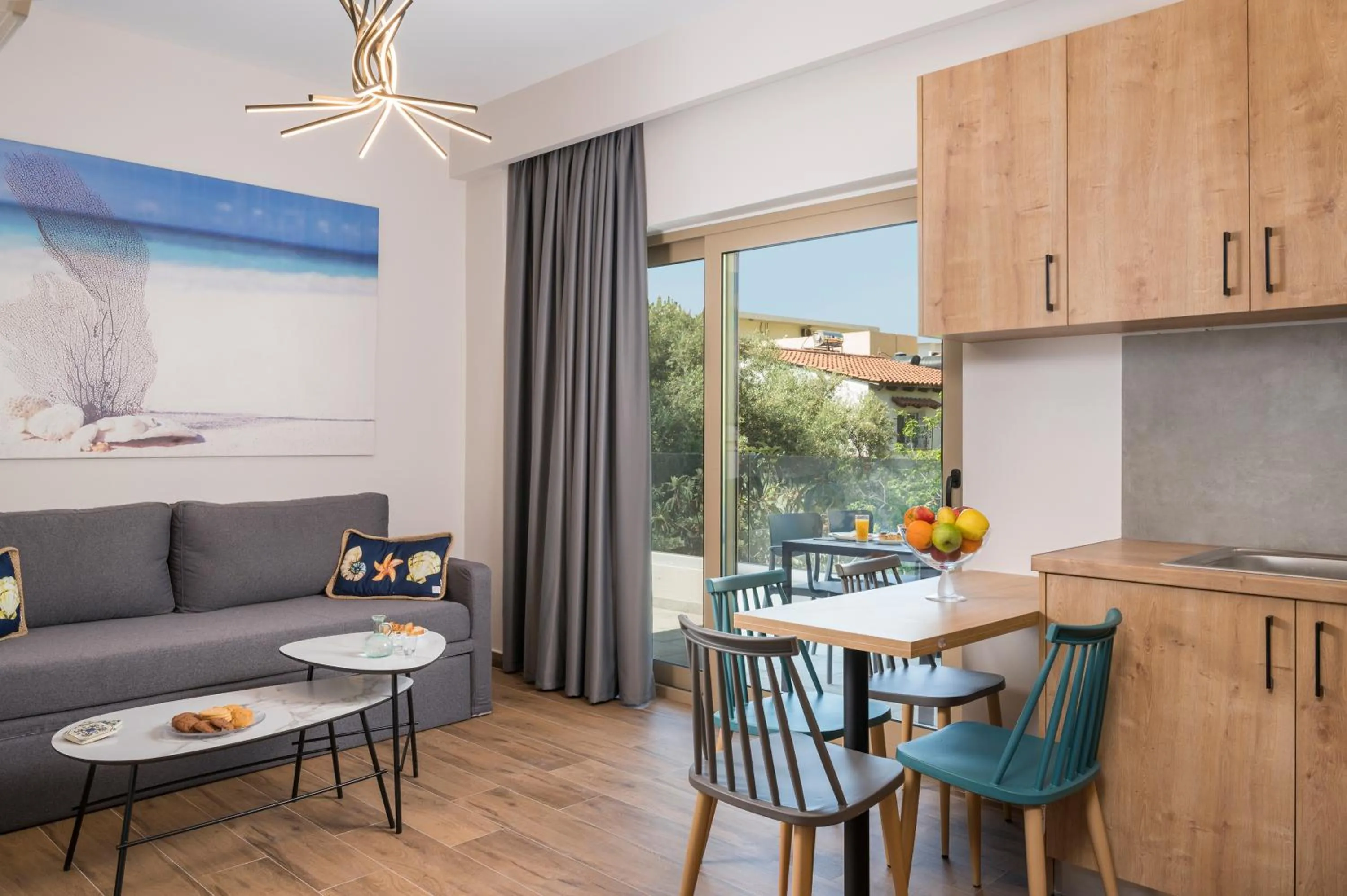 Living room in Aequor Luxury Rooms & Apartments