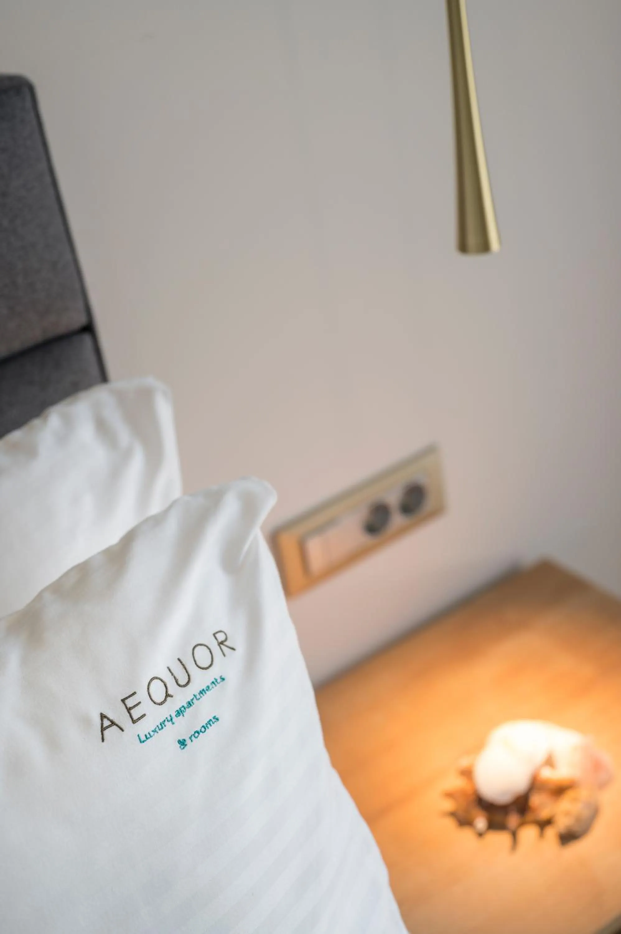 Bed in Aequor Luxury Rooms & Apartments
