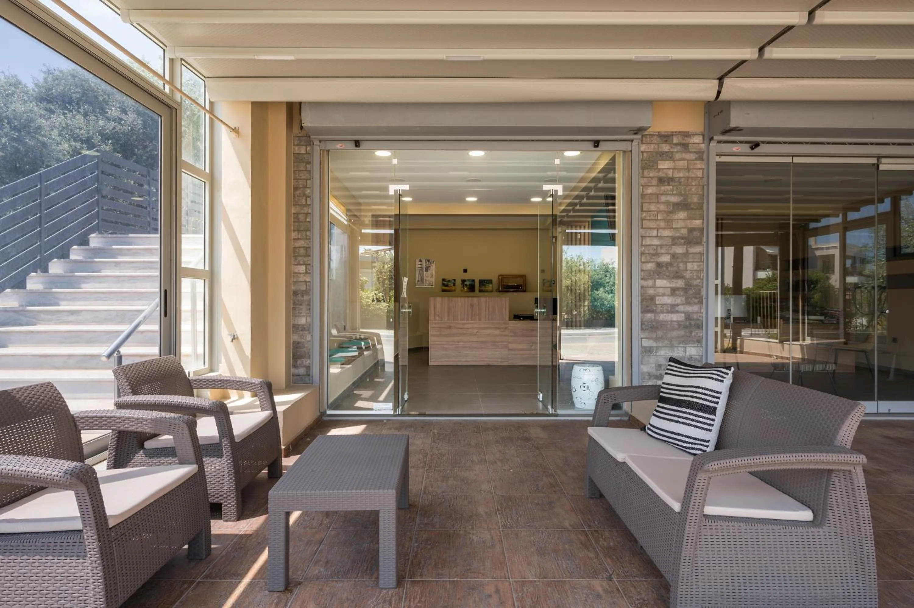 Lobby or reception in Aequor Luxury Rooms & Apartments