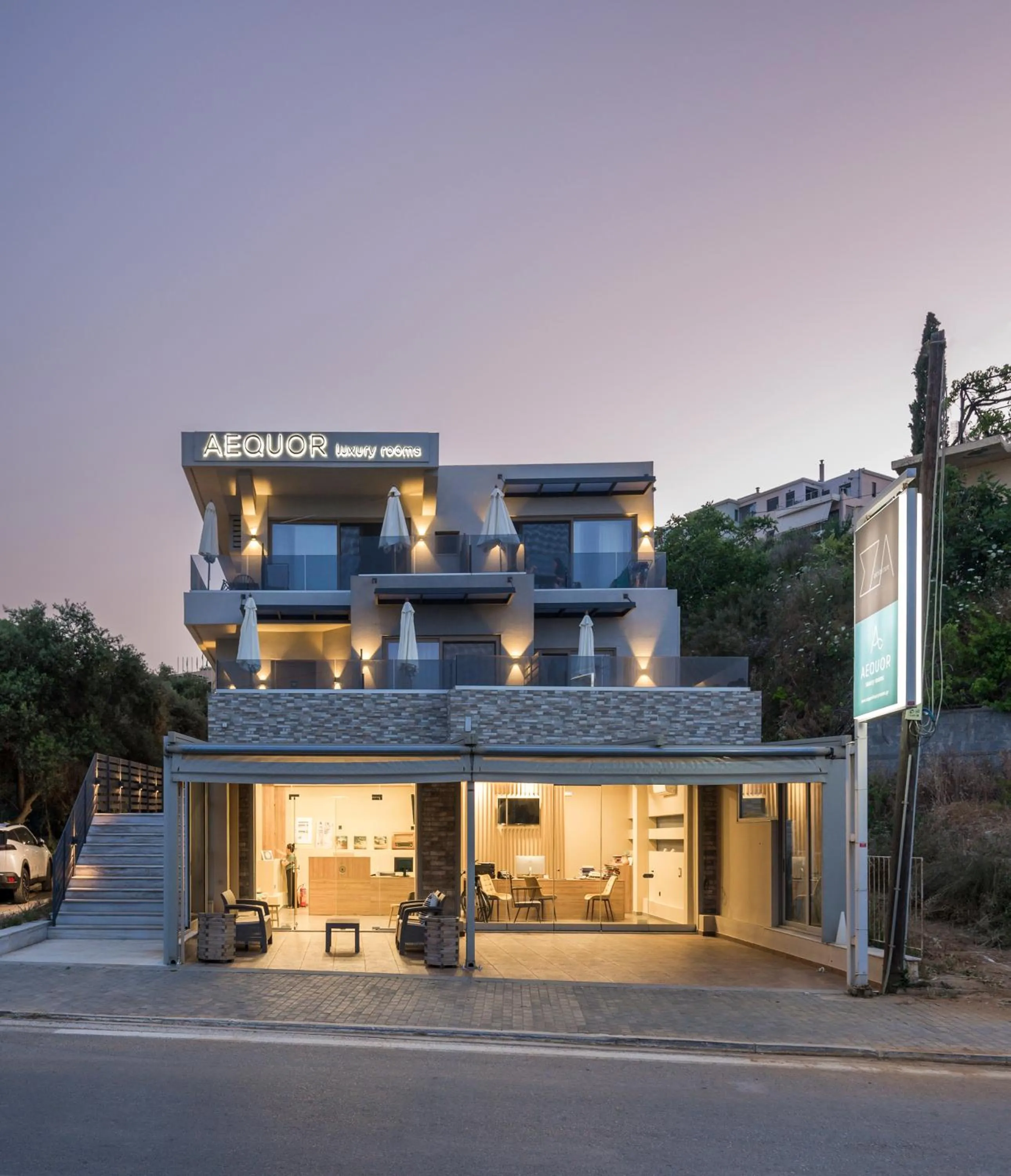 Property building in Aequor Luxury Rooms & Apartments