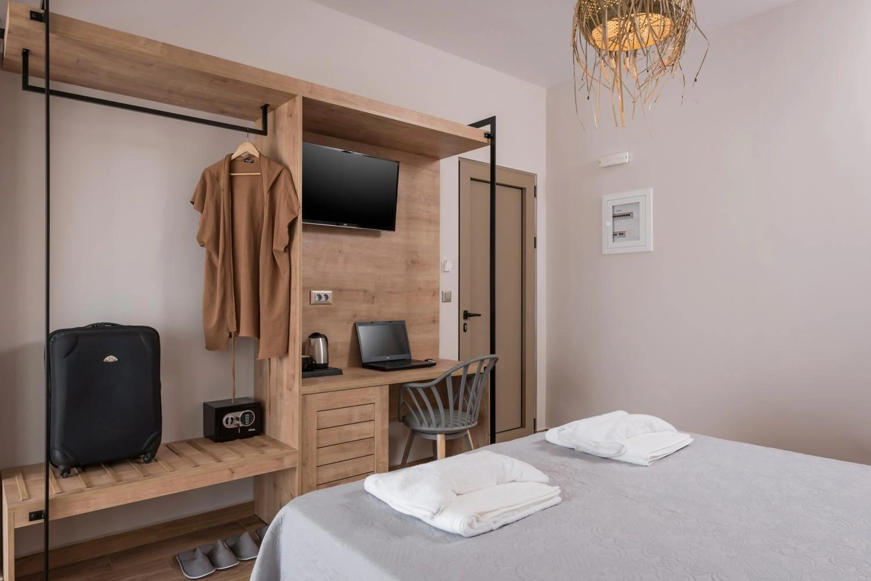 Bed in Aequor Luxury Rooms & Apartments