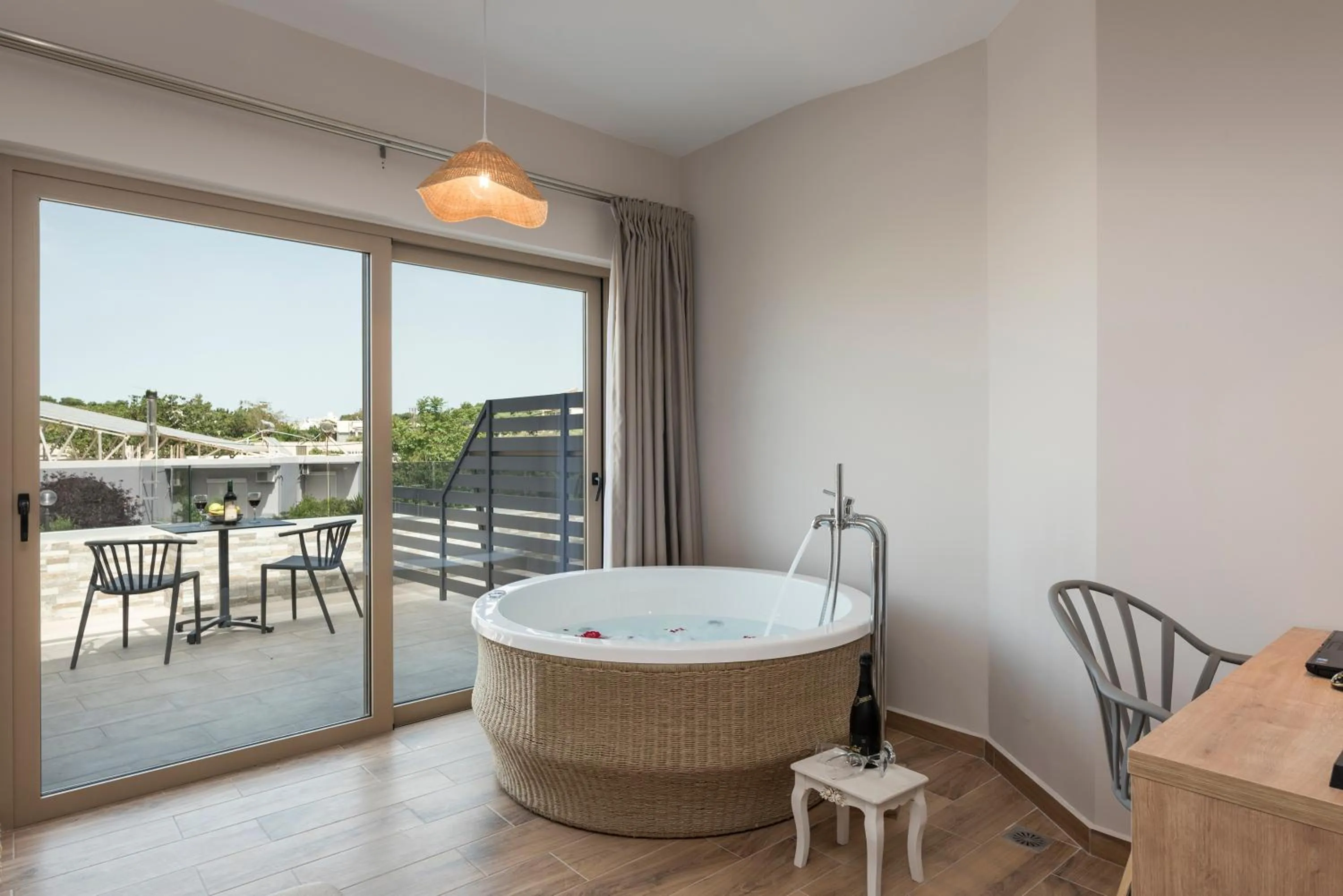 Sauna in Aequor Luxury Rooms & Apartments